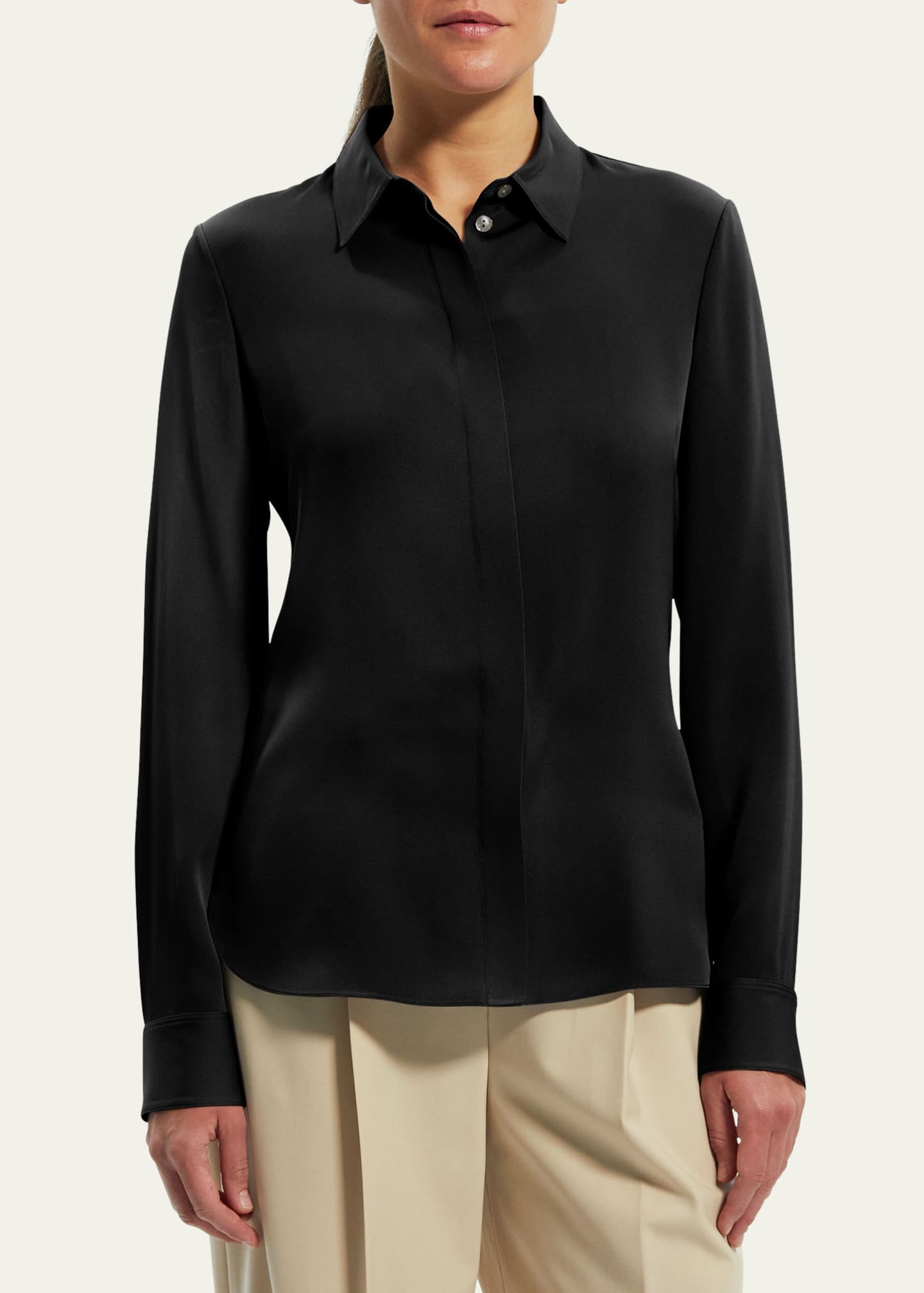 Theory Classic Fitted Shirt - Bergdorf Goodman