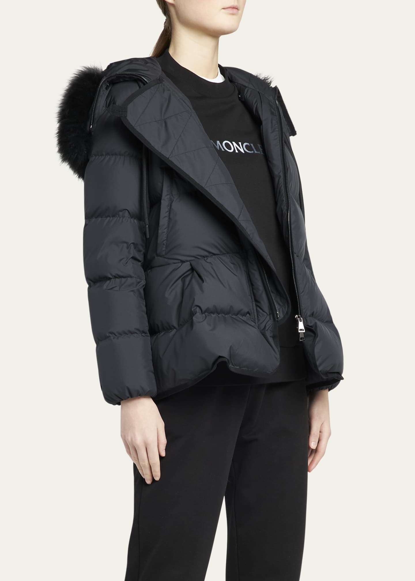 Moncler on sale short parka