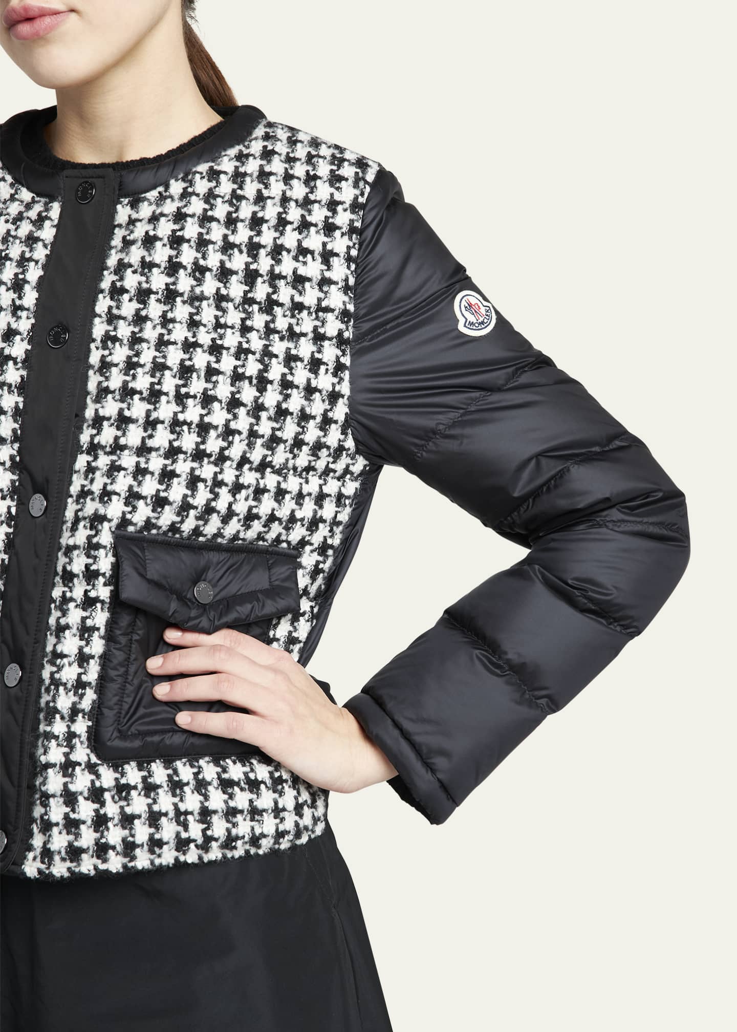 Moncler houndstooth clearance