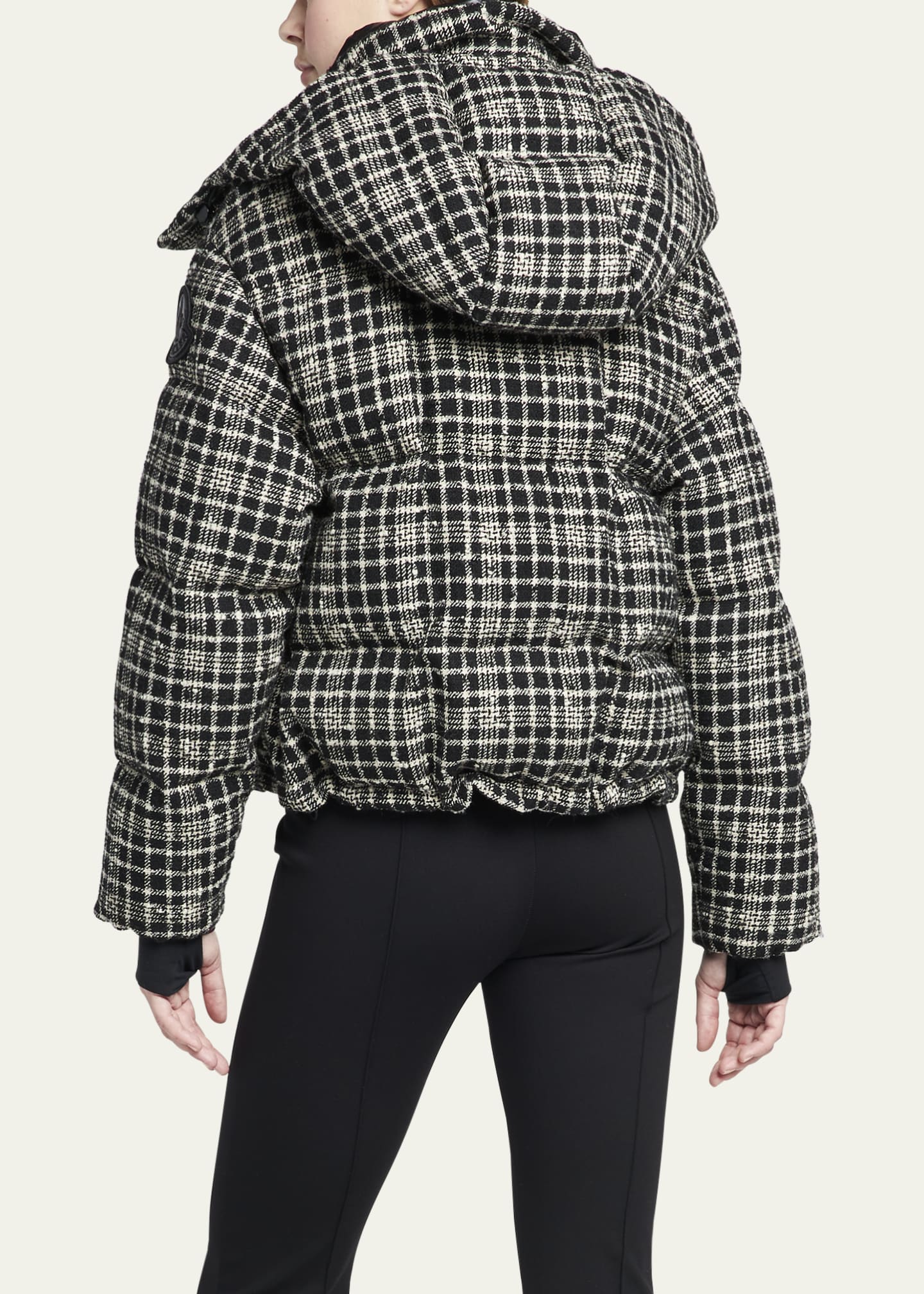 Moncler plaid jacket top