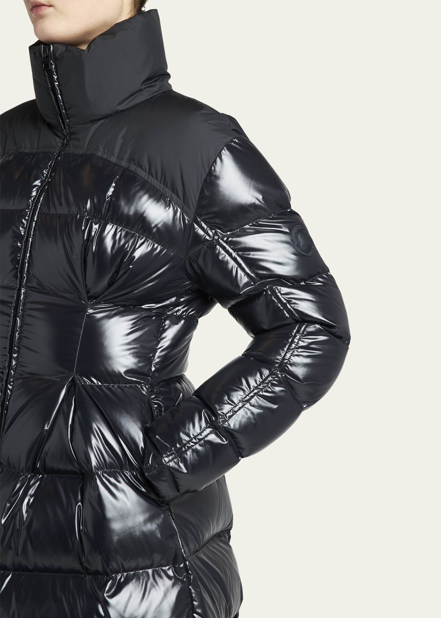 Moncler Berardie Long Puffer Coat