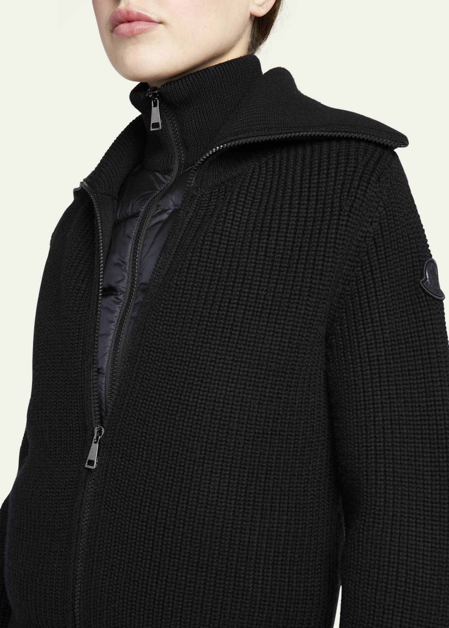 Moncler zip hot sale up sweater