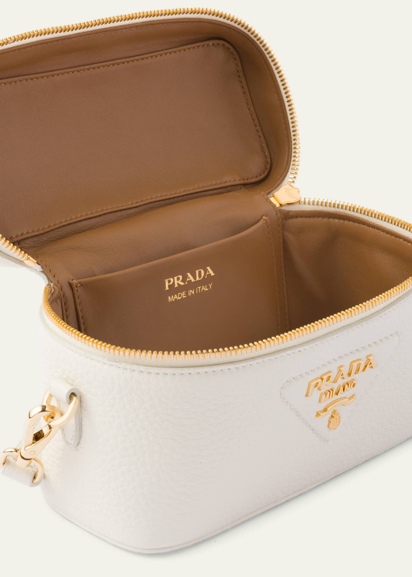 Prada Flou Leather Vanity Case Image 4 of 5