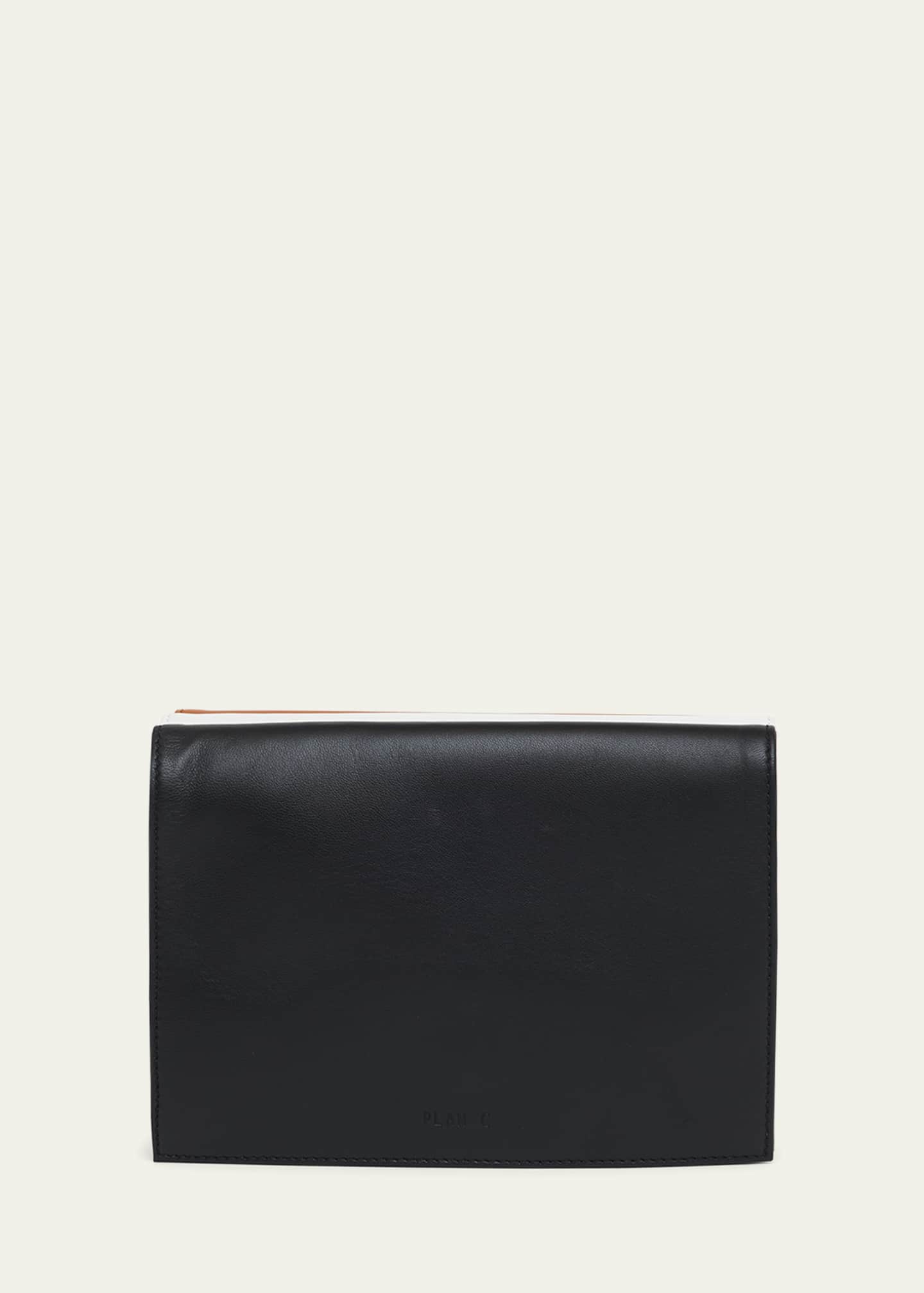 Plan C Trio Flap Leather Shoulder Bag Image 1 of 5