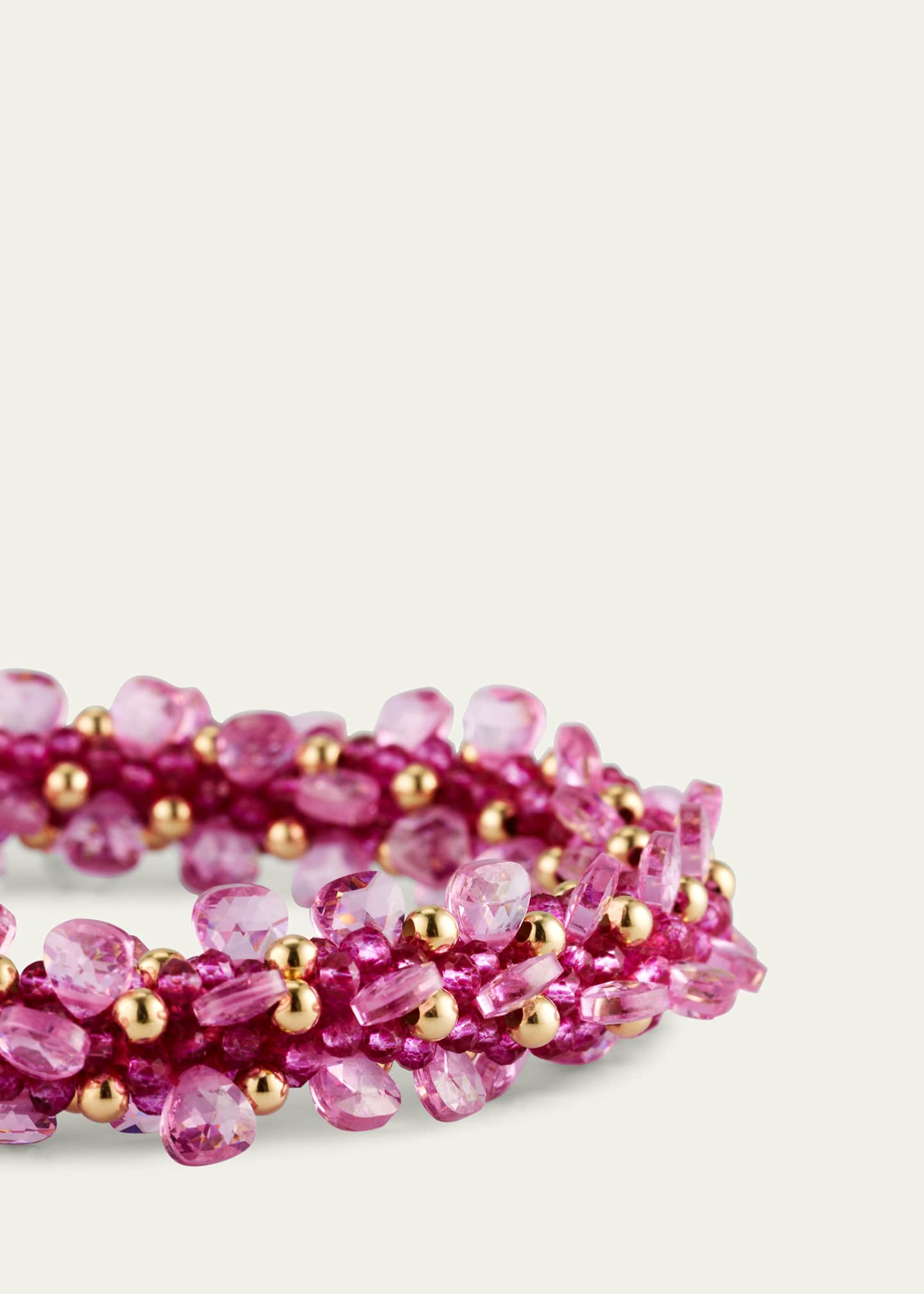 Meredith Frederick Topaz and Zircon 14K Gold Bracelet Image 3 of 4