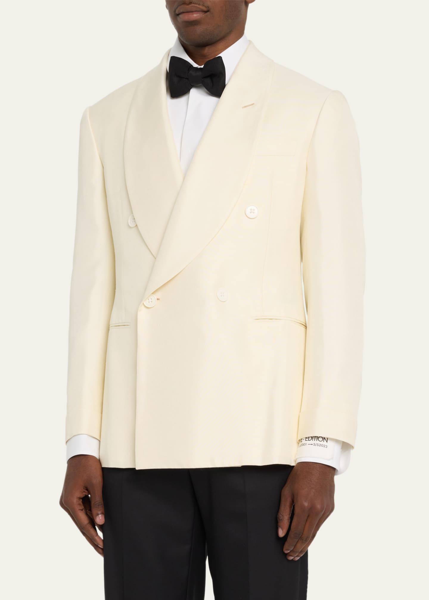 Ralph Lauren Purple Label Men s Silk Shantung Double Breasted Dinner Jacket