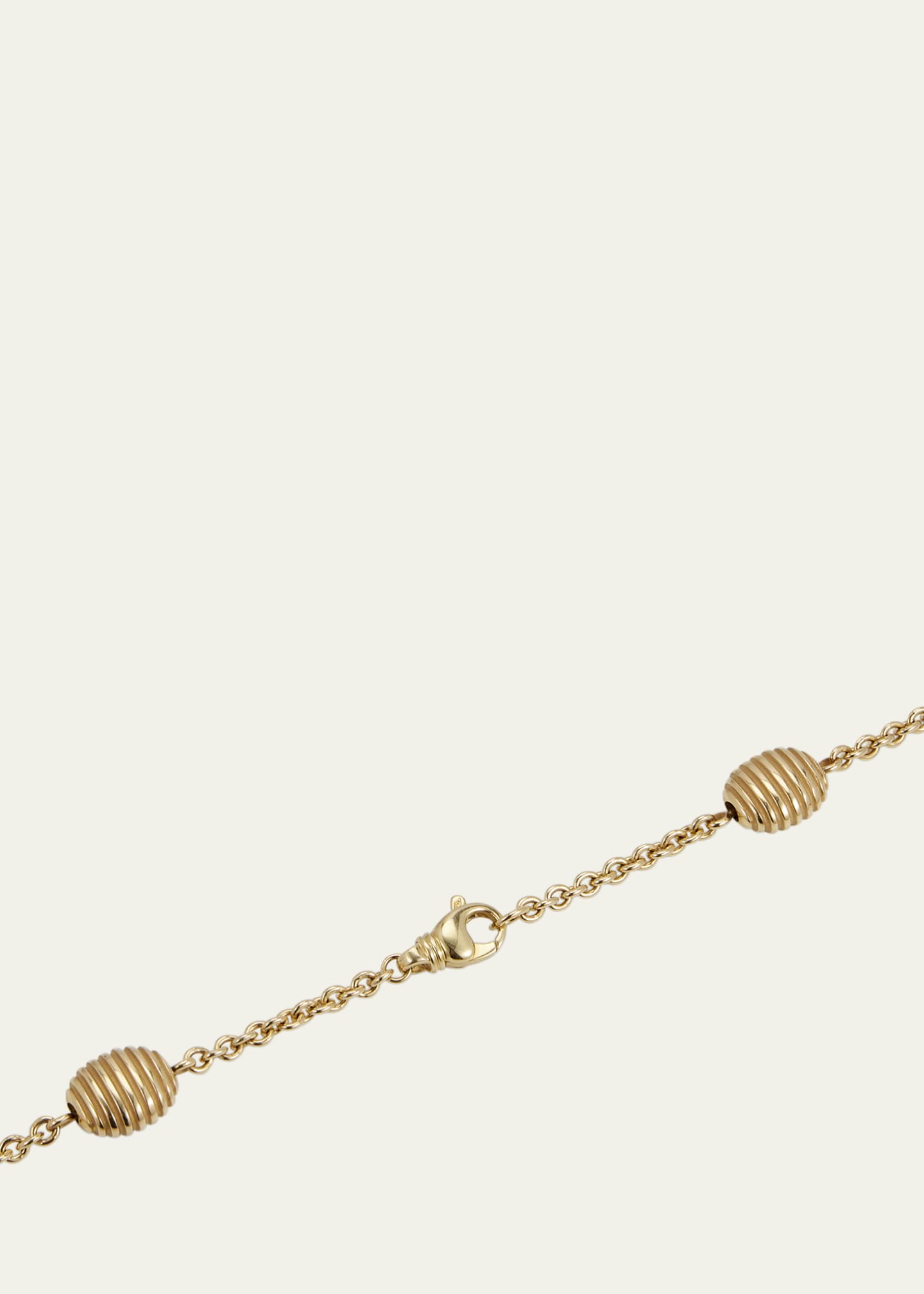 Pamela Zamore 18k Yellow Gold Isla Station Necklace Image 4 of 4