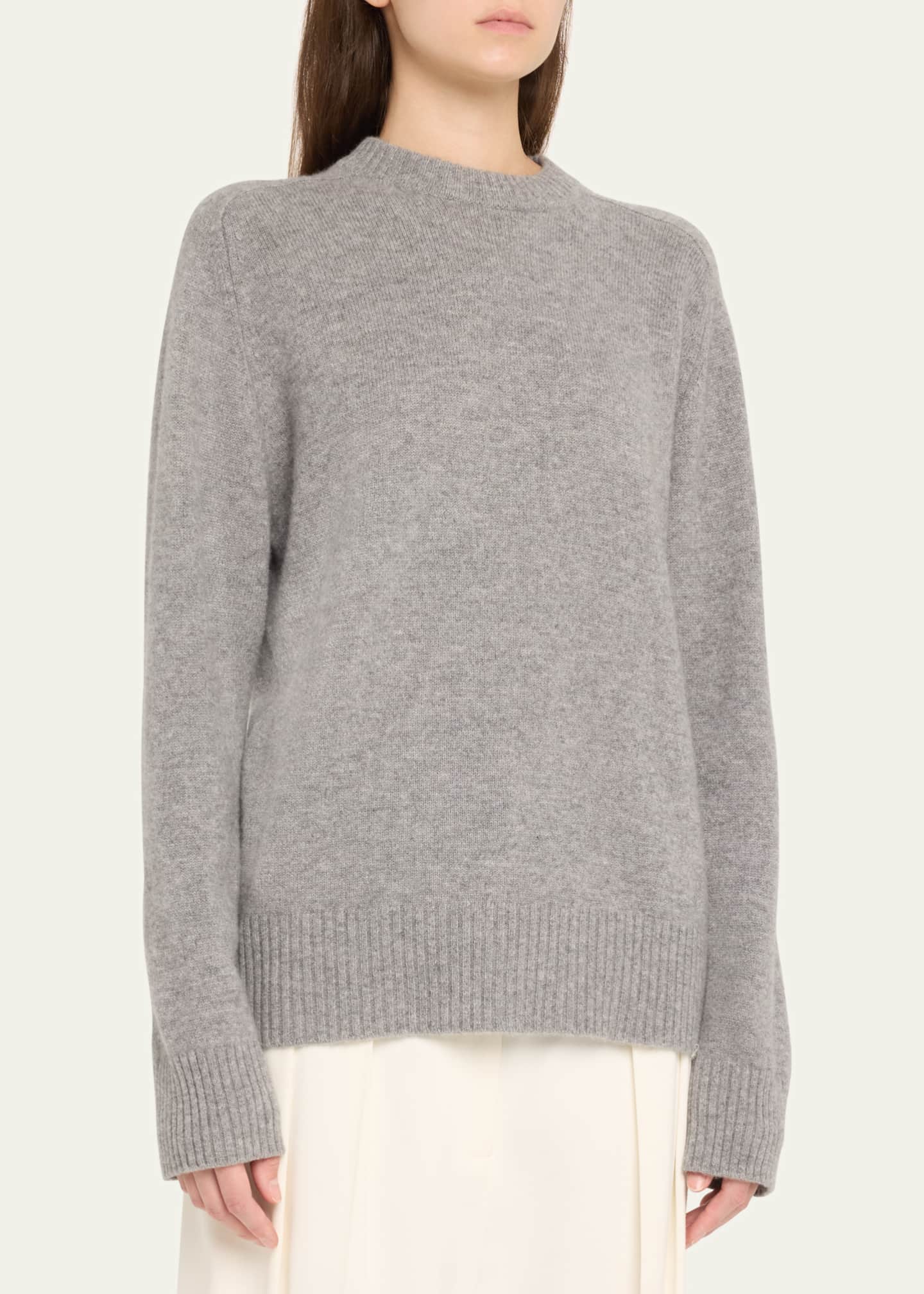 Loulou Studio Baltra Cashmere Knit Sweater Image 4 of 5