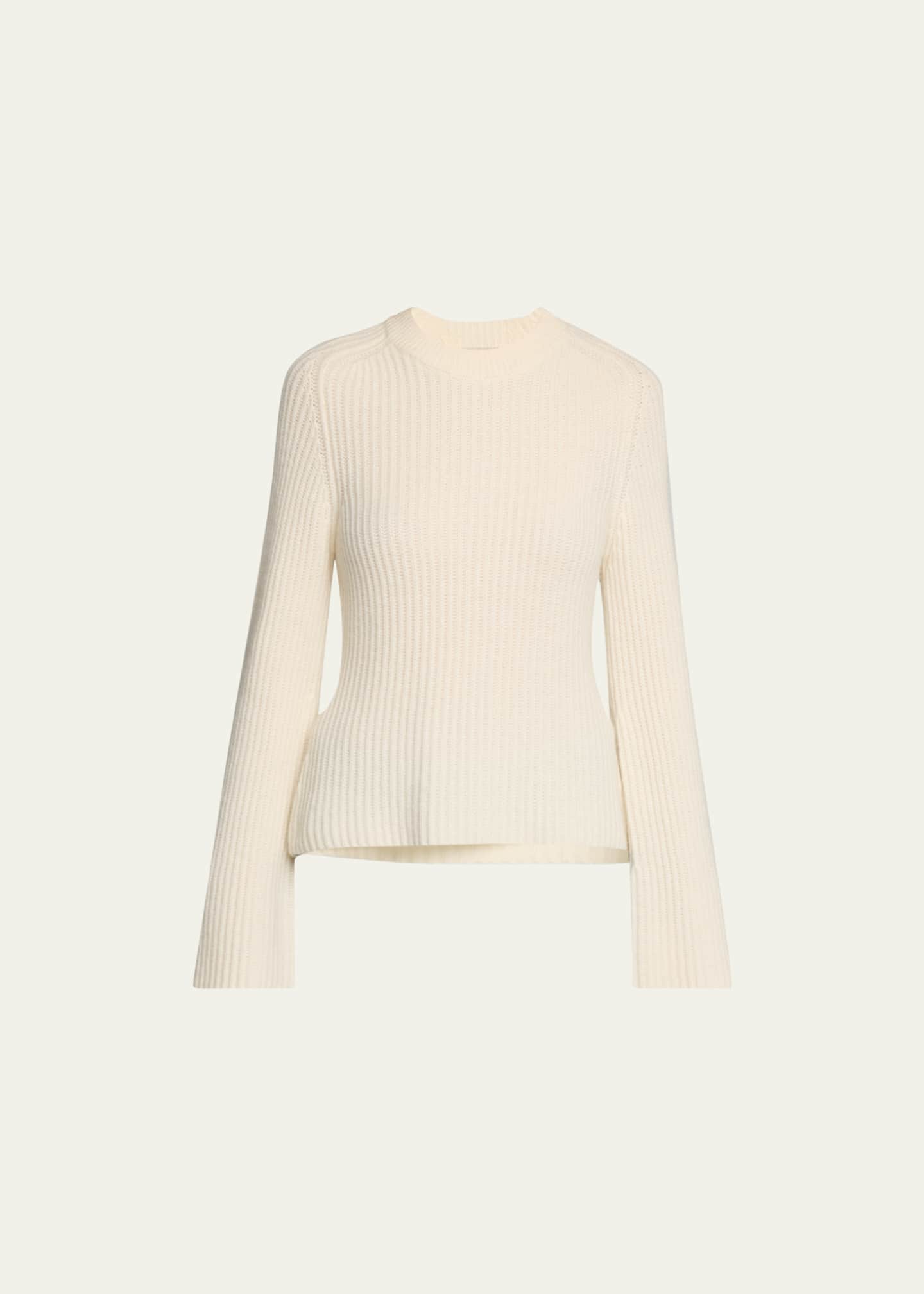 Loulou Studio Kota Bell-Sleeve Cashmere Sweater - Bergdorf Goodman