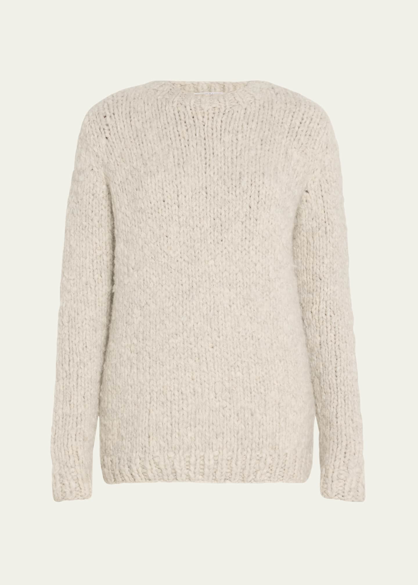 Gabriela Hearst Lawrence Cashmere Crewneck Sweater Image 1 of 5