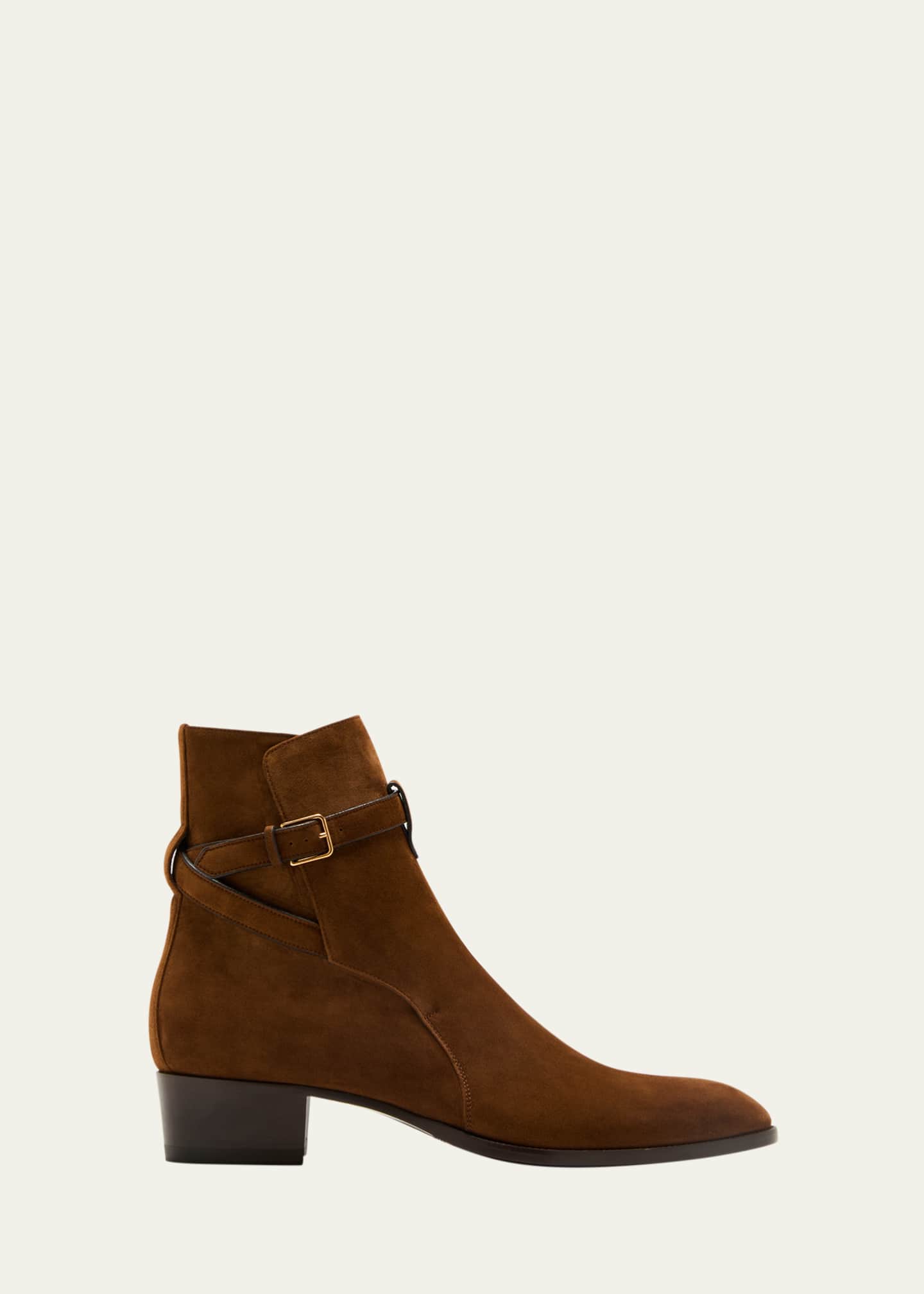 Saint laurent sale wyatt ankle boots