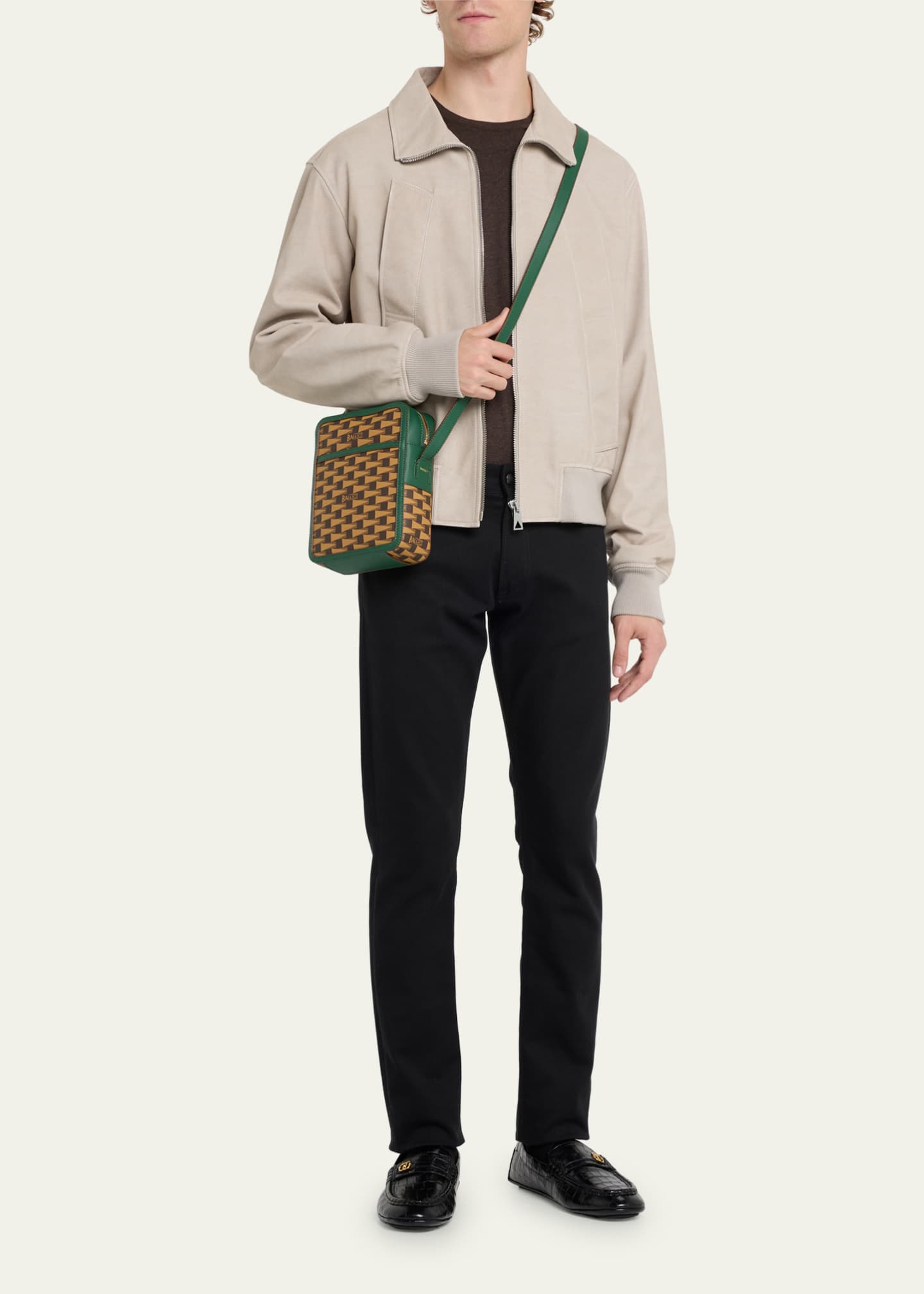 Bally crossbody bag mens sales