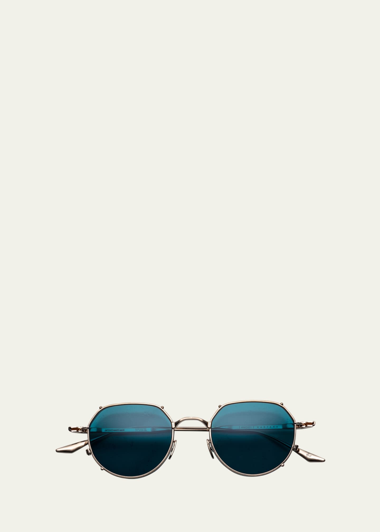 Jacques Marie Mage Men's Hartana Titanium Square Sunglasses Image 1 of 2