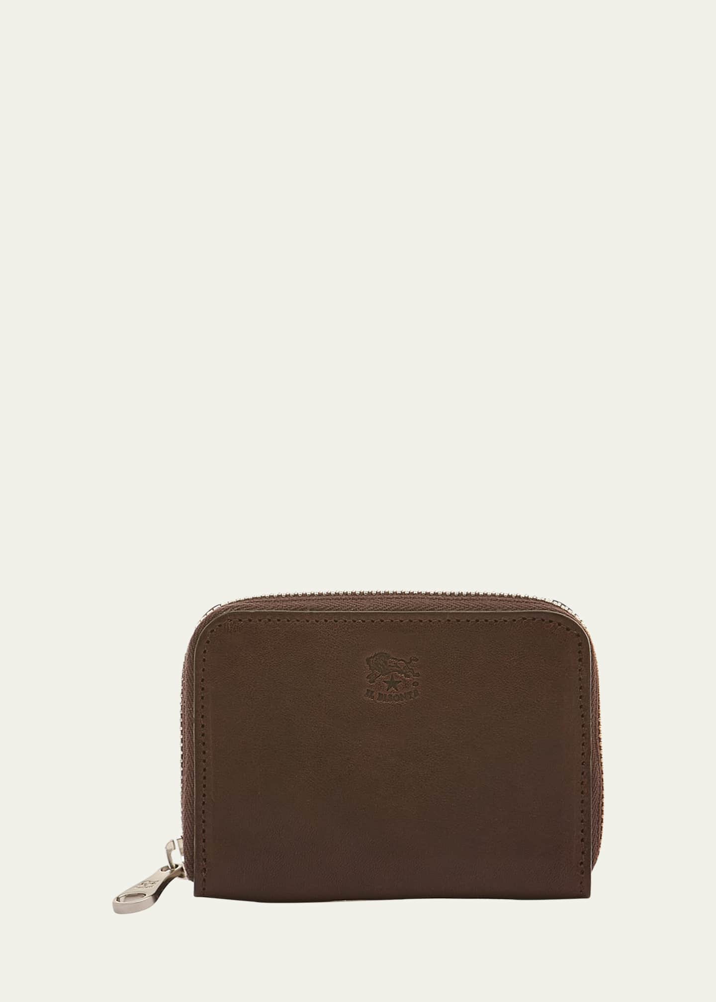 Il Bisonte Men's Cestello Small Leather Zip-Around Wallet Image 1 of 3