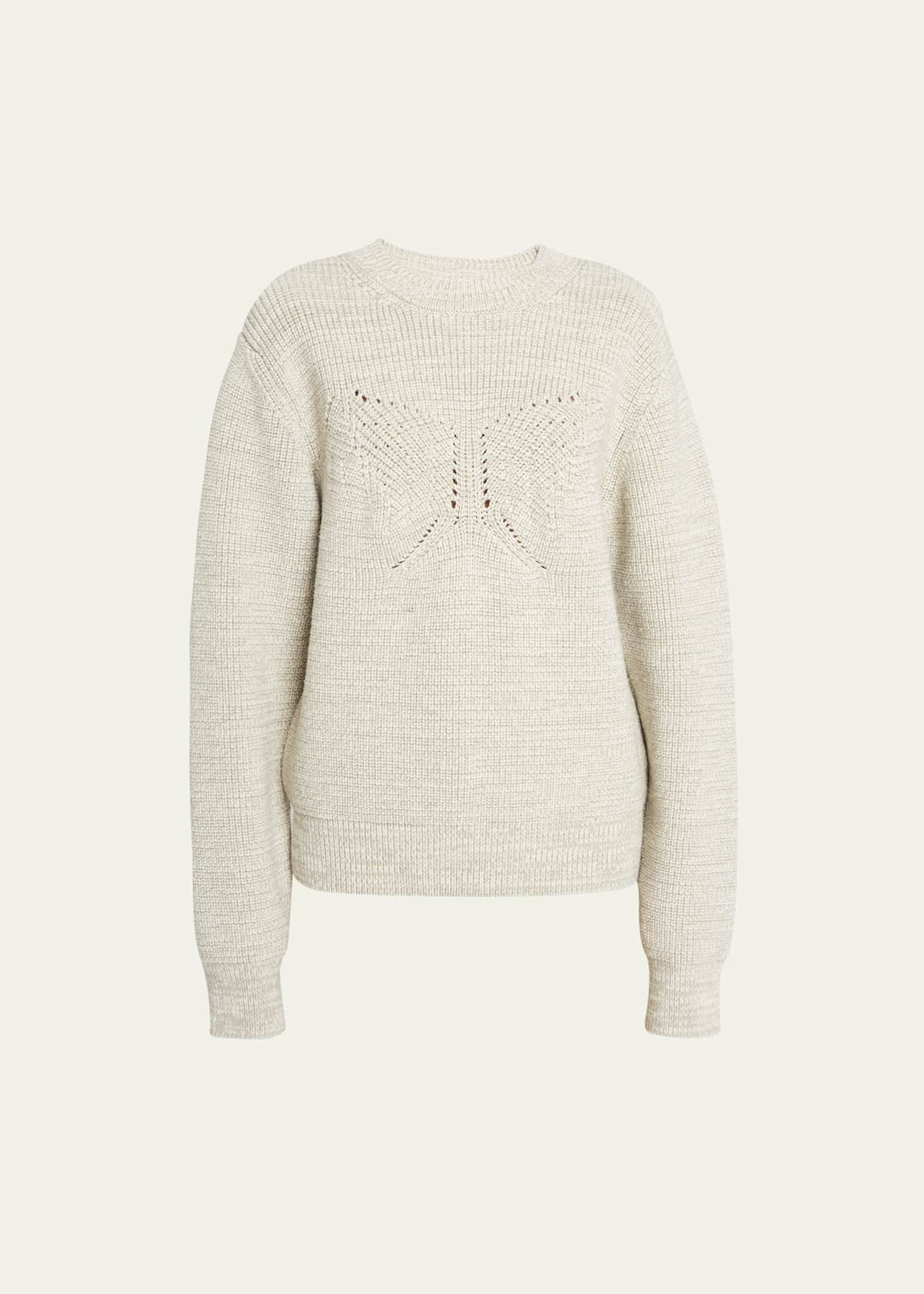 Dries Van Noten Tennessee Mohair Sweater with Bust Detail - Bergdorf ...