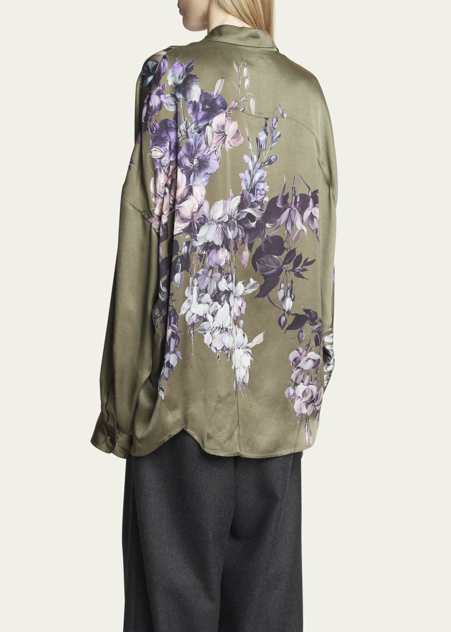 Dries van noten floral sweatshirt sale