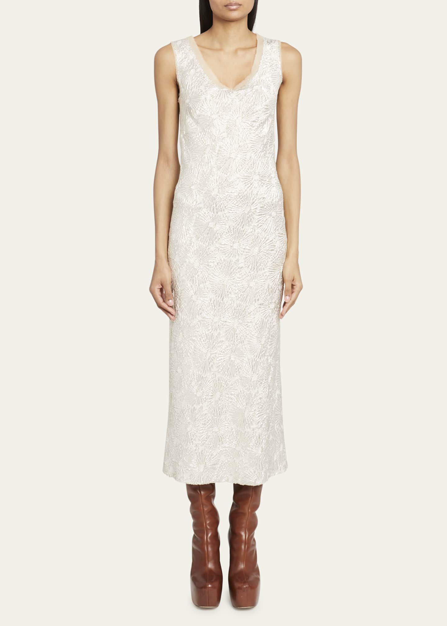 Dries van noten white dress top