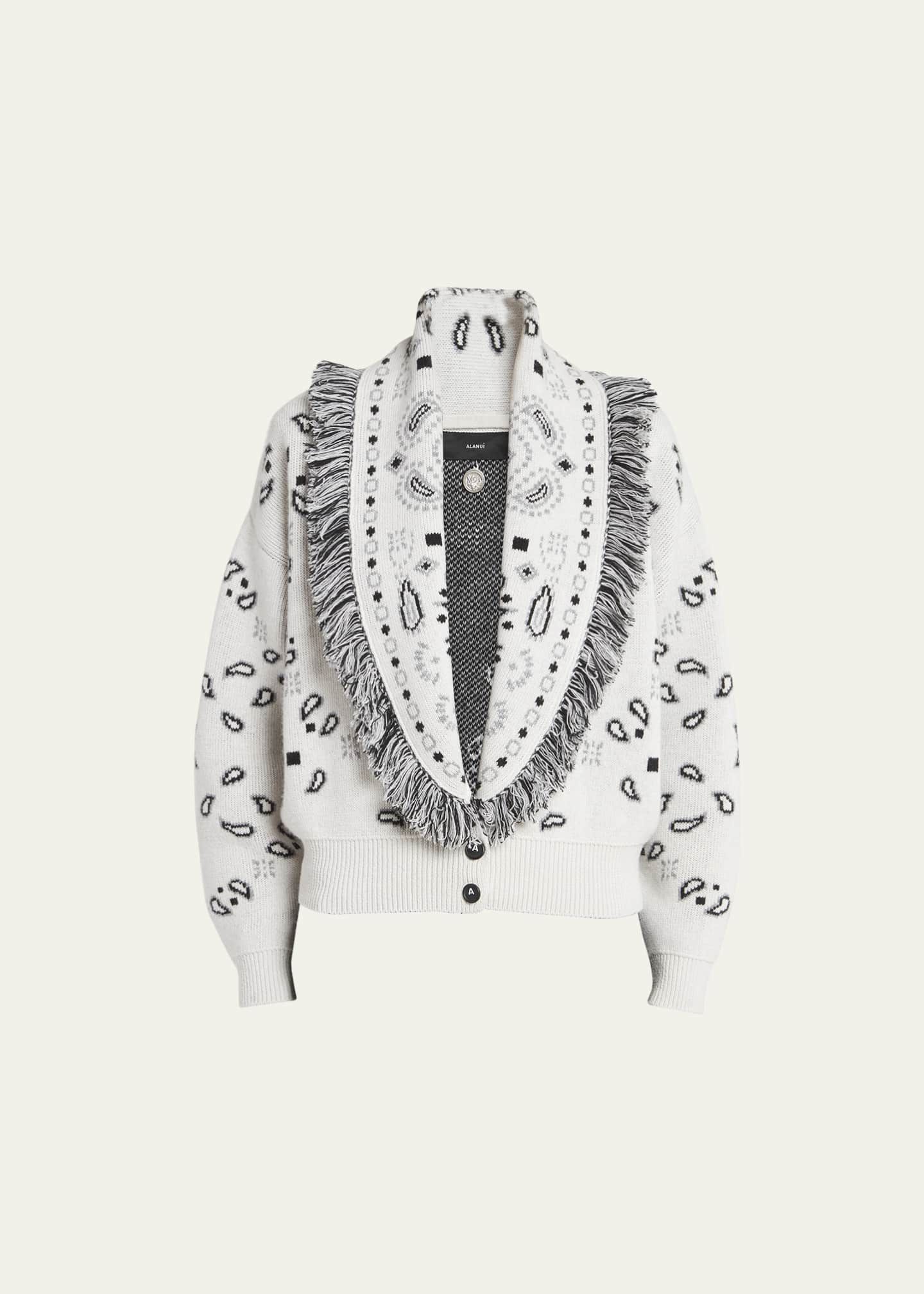 Alanui cashmere cardigan sale