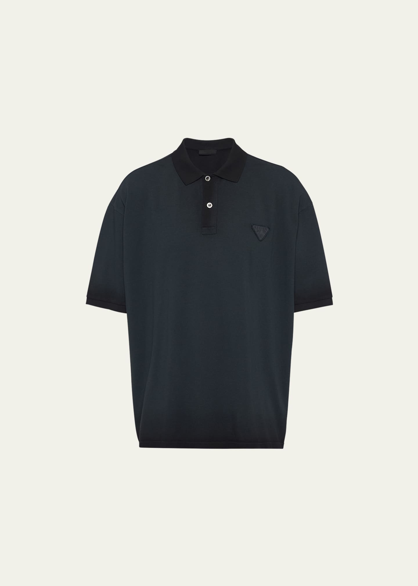 Prada pique online polo shirt