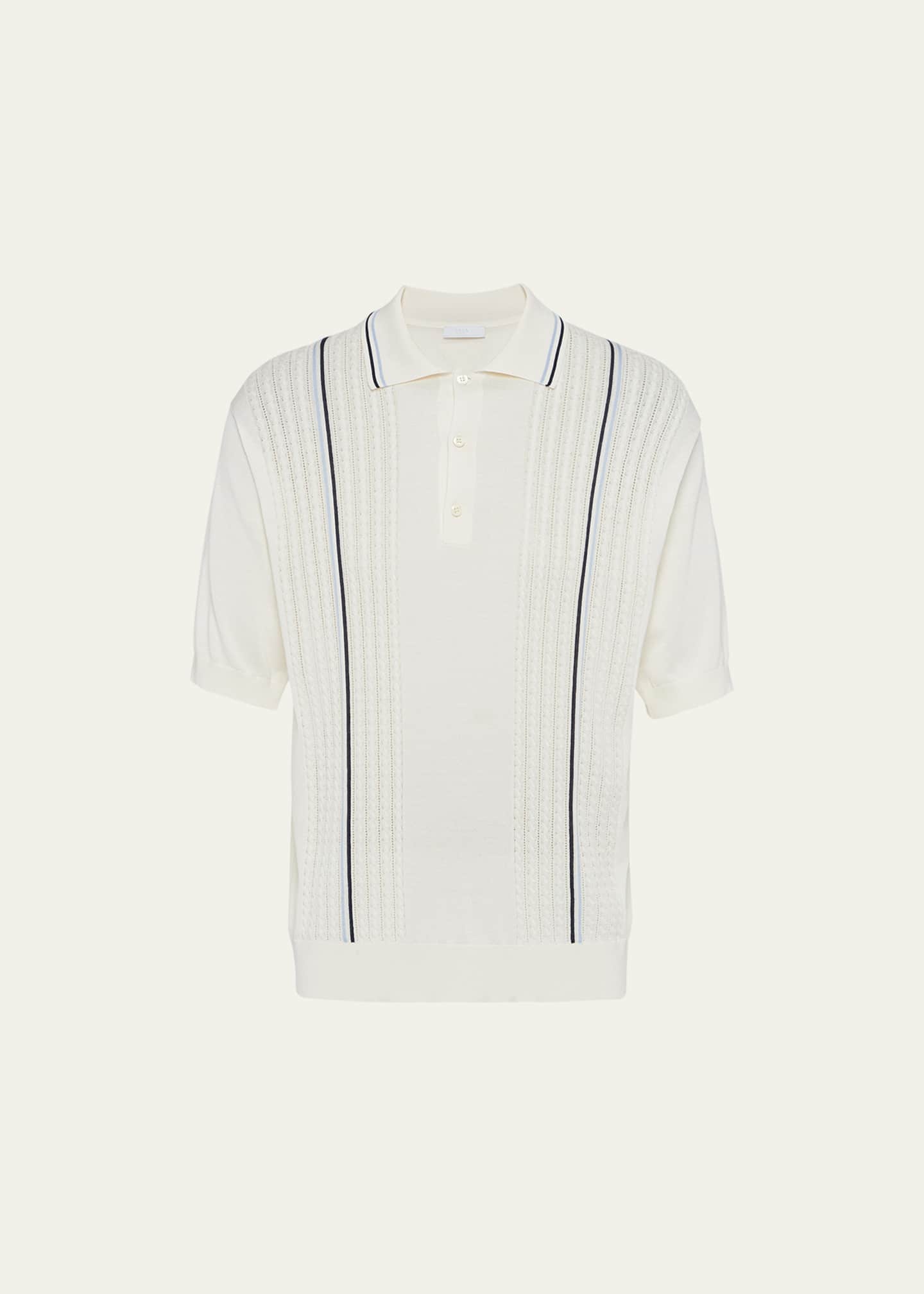 Prada men's hot sale polo shirts