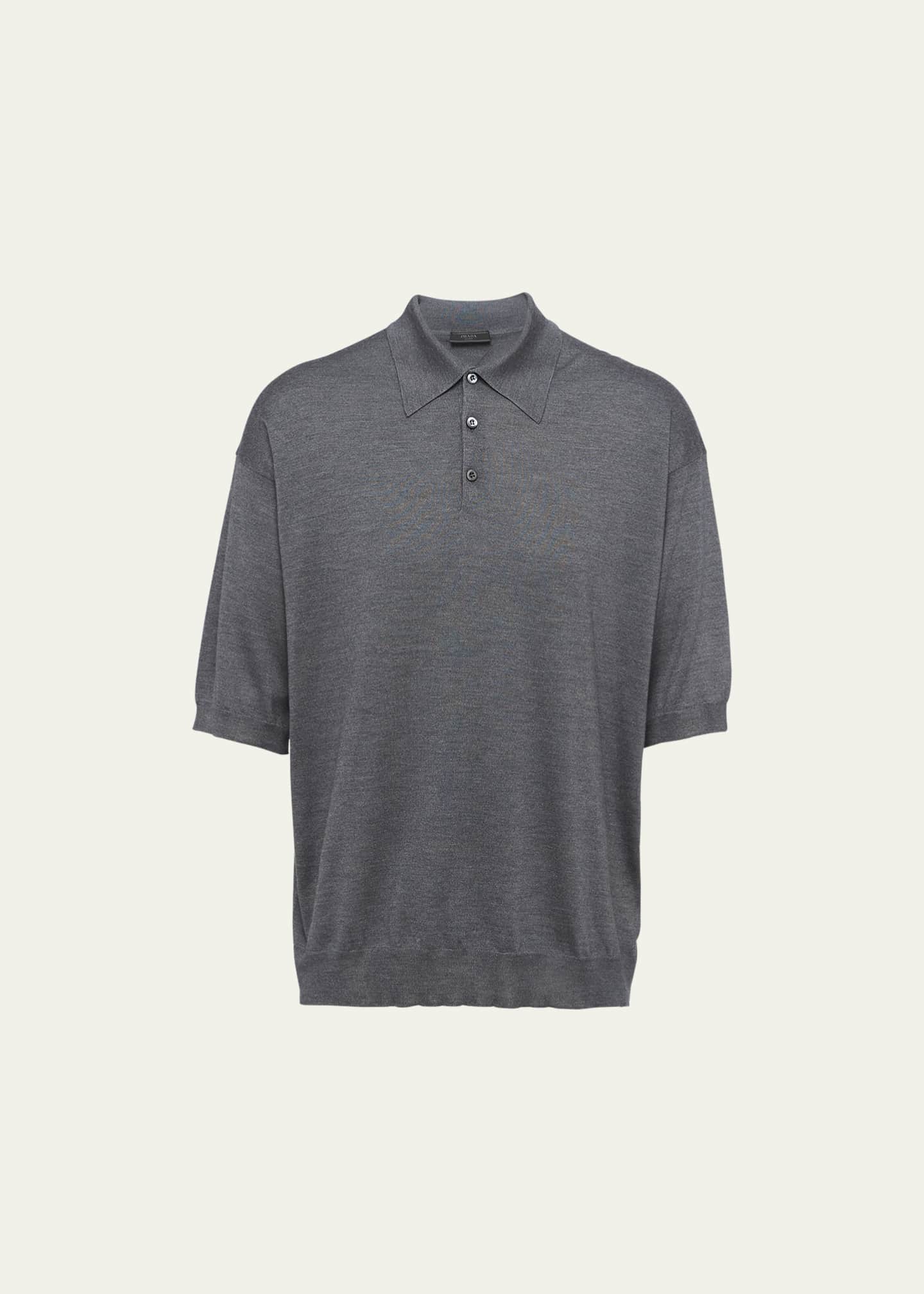 Prada polo cheap grey