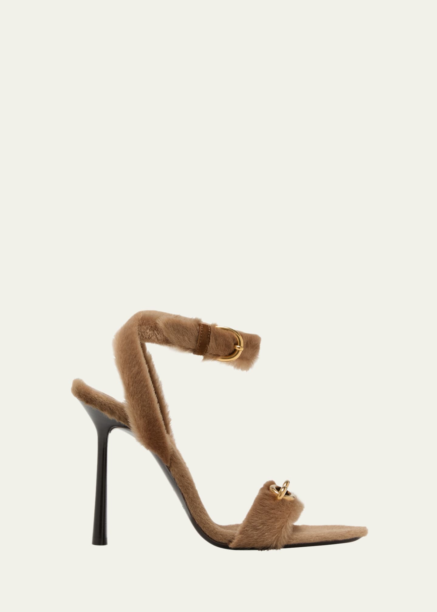 Saint laurent ankle strap sandal hotsell
