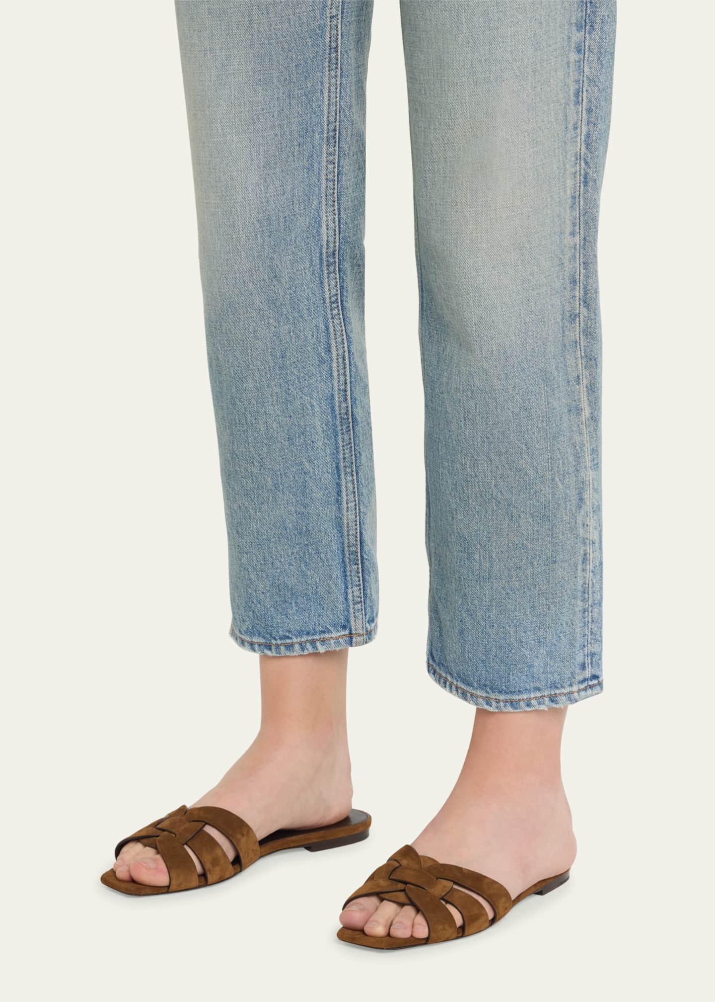 Saint laurent 2025 tribute slide sandal