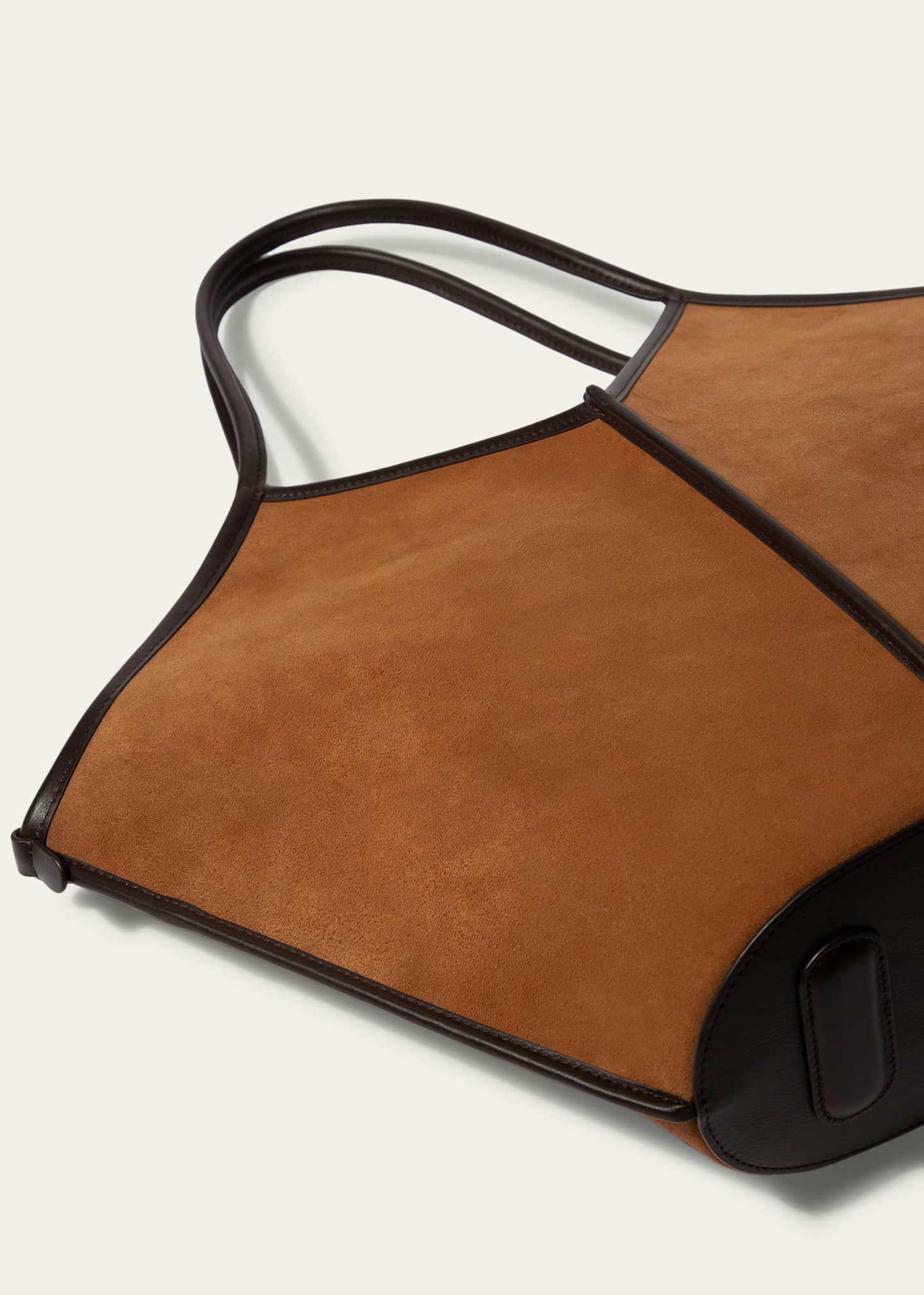 HEREU Calella Suede and Leather Tote Bag Image 3 of 3