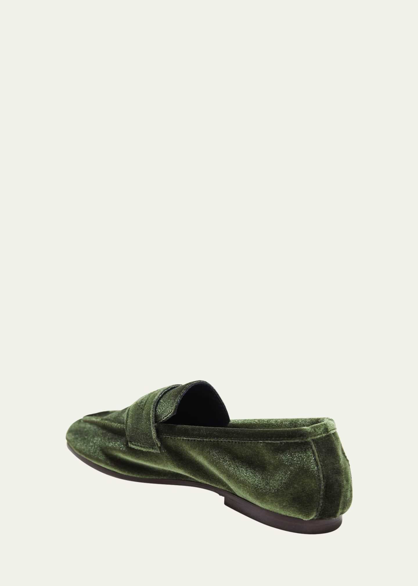 Sophique Essenziale Classic Velvet Loafers Image 4 of 5