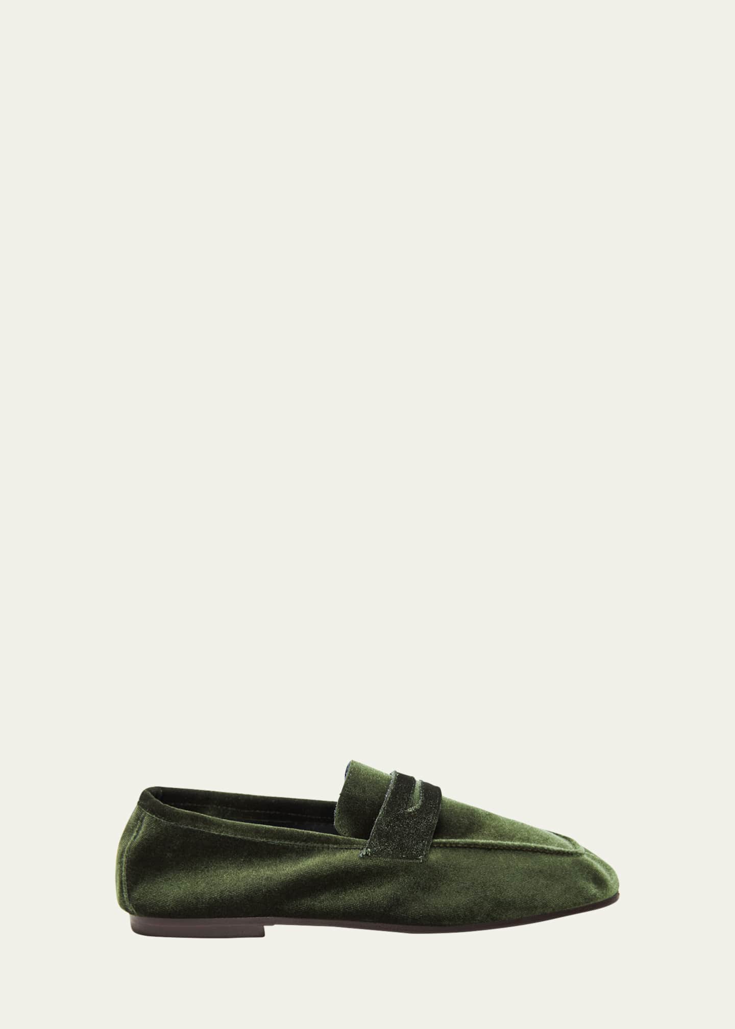 Sophique Essenziale Classic Velvet Loafers Image 1 of 5