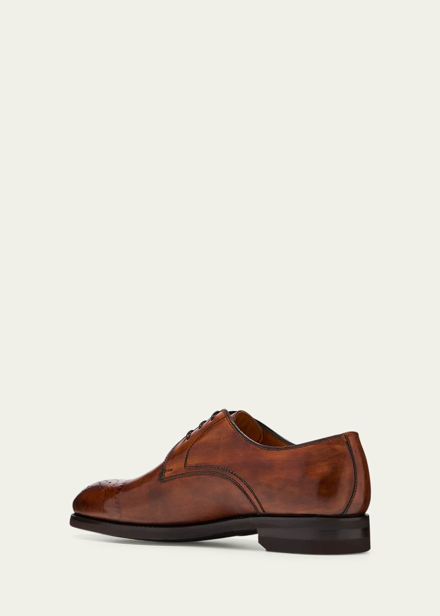 Bontoni Men's Umberto Cap-Toe Derby Shoes Image 4 of 5