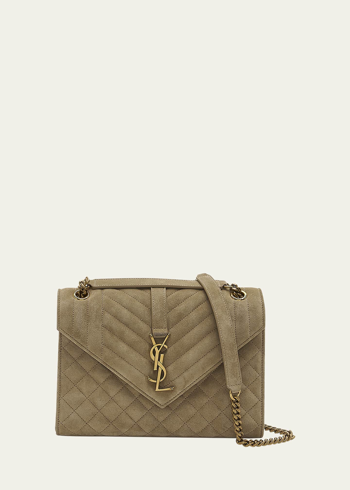 Ysl envelope suede outlet