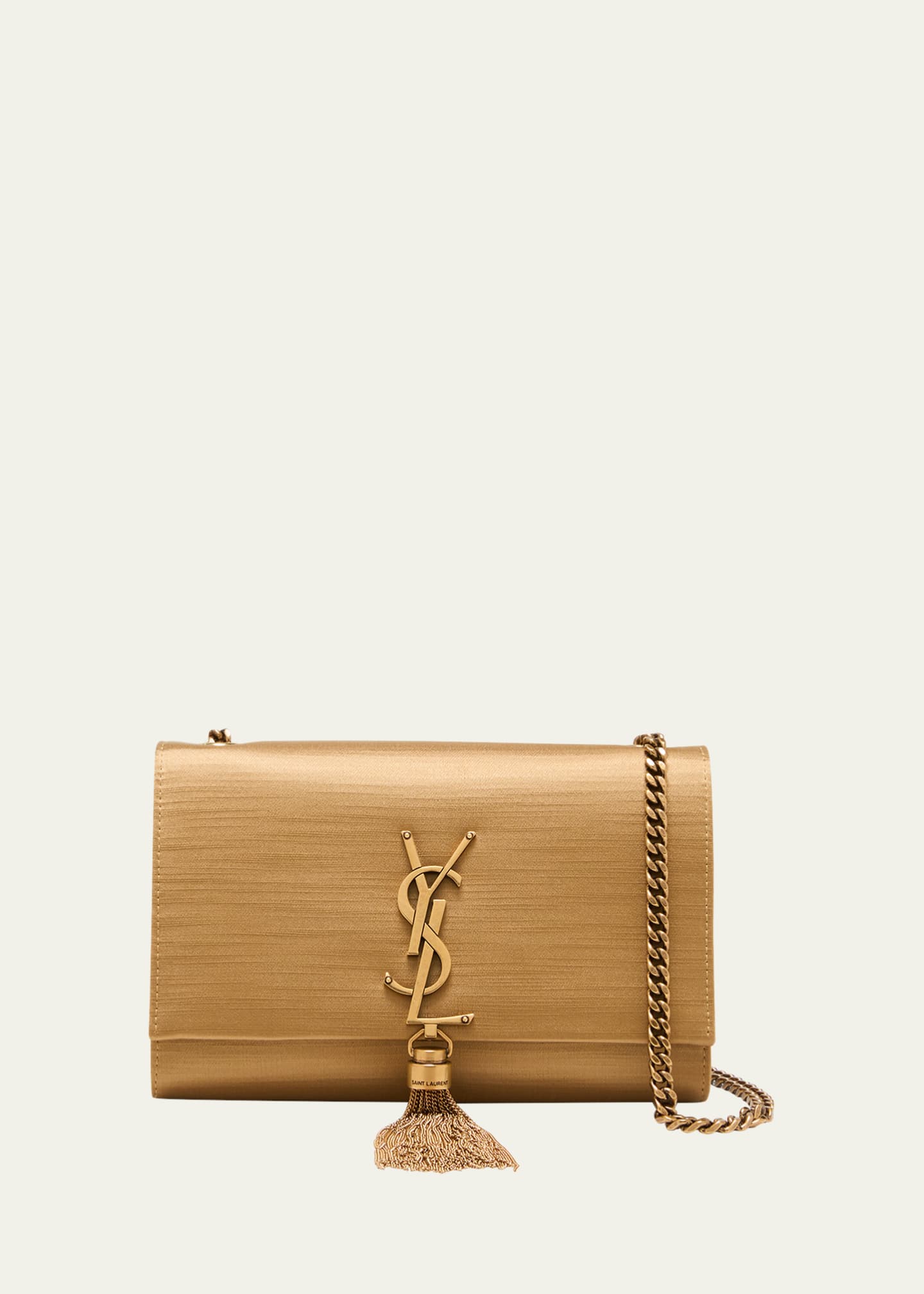 Saint Laurent Kate Small Tassel YSL Crossbody Bag in Satin Bergdorf Goodman