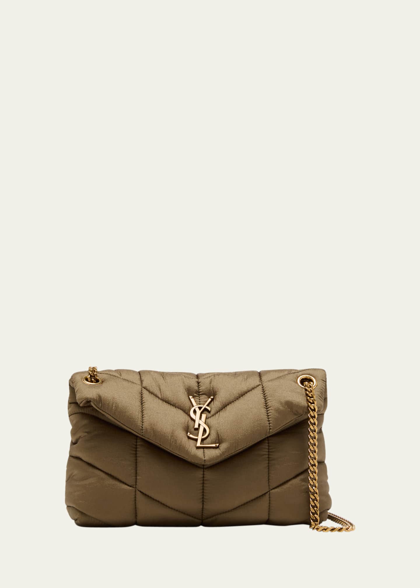 Nylon puffer handbags top