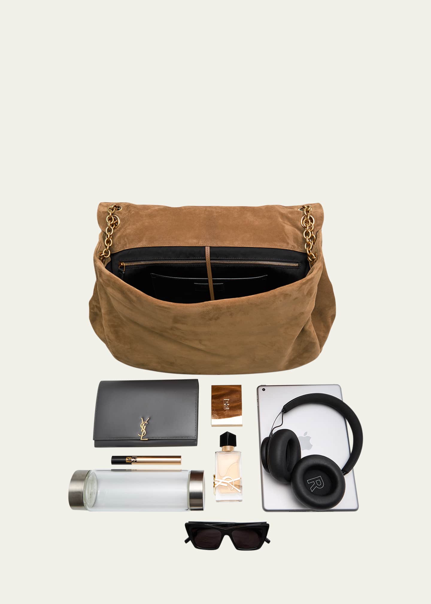 Saint Laurent Jamie 4.3 Maxi YSL Shoulder Bag in Quilted