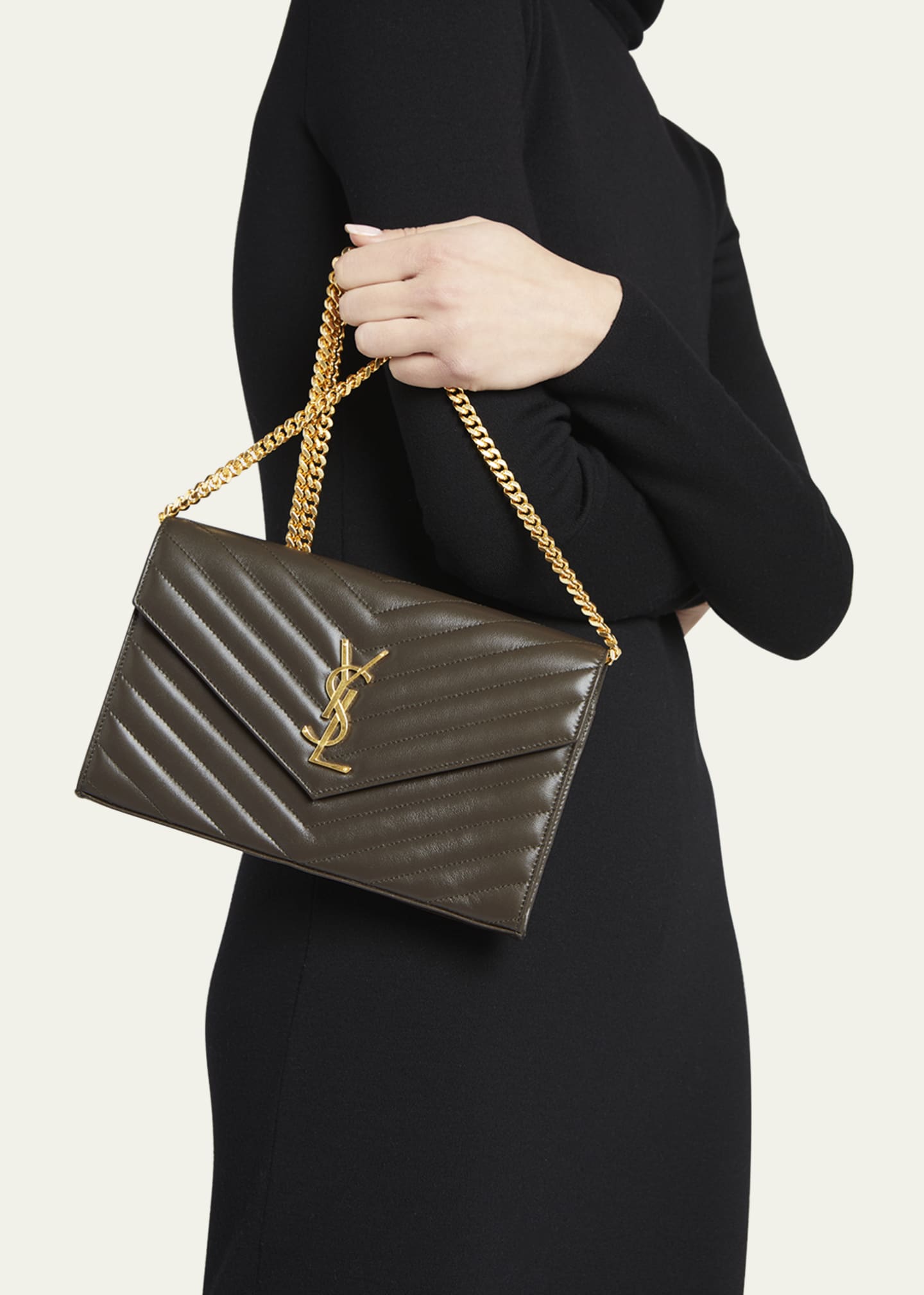 Ysl monogram large cheap
