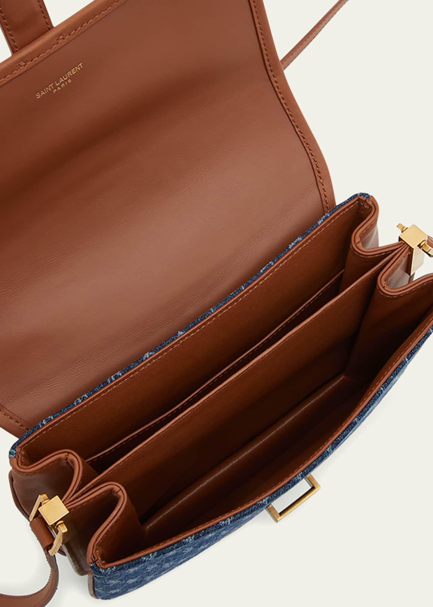 Saint laurent denim bag shop