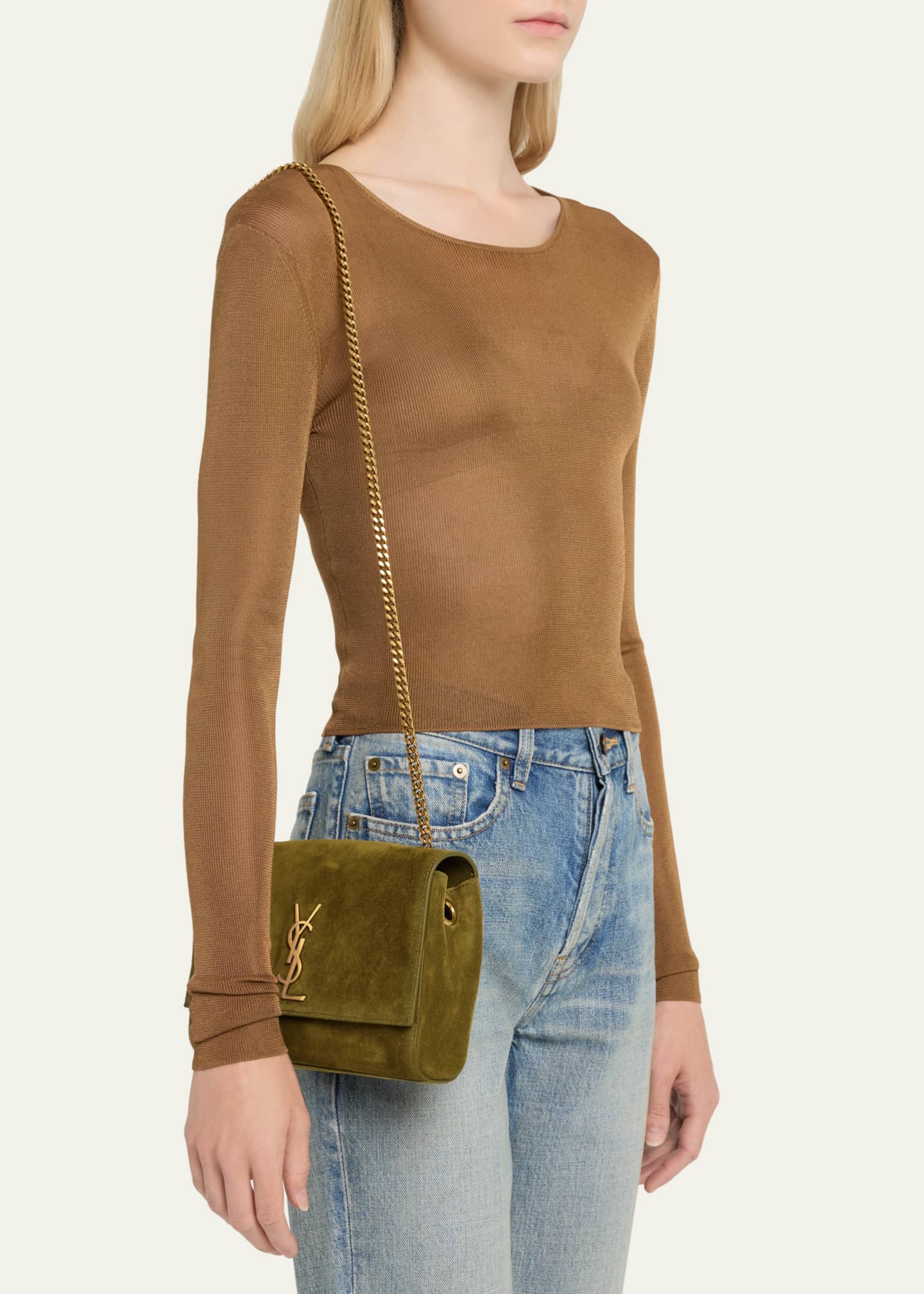 Saint Laurent Kate Small Chain Shoulder Bag
