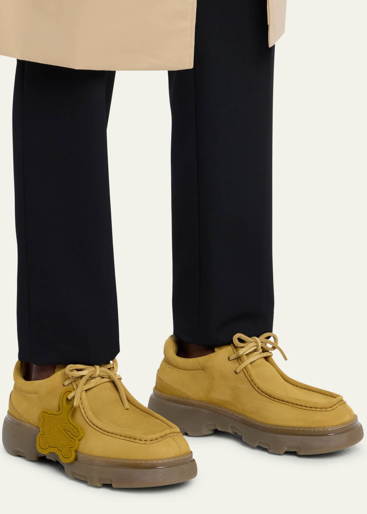 Burberry Men s Suede Creeper Shoes Bergdorf Goodman
