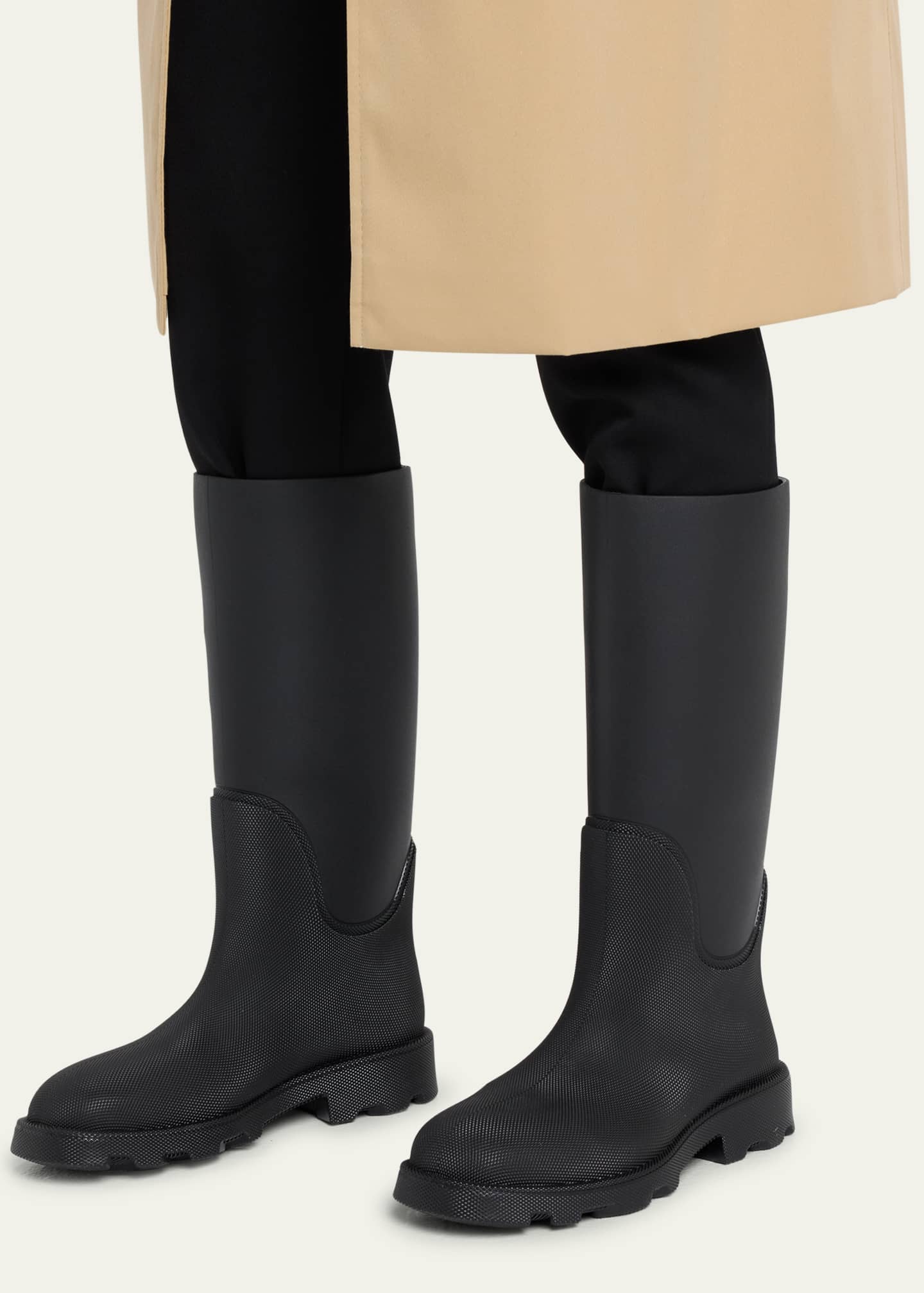 Burberry men's rain boots hot sale