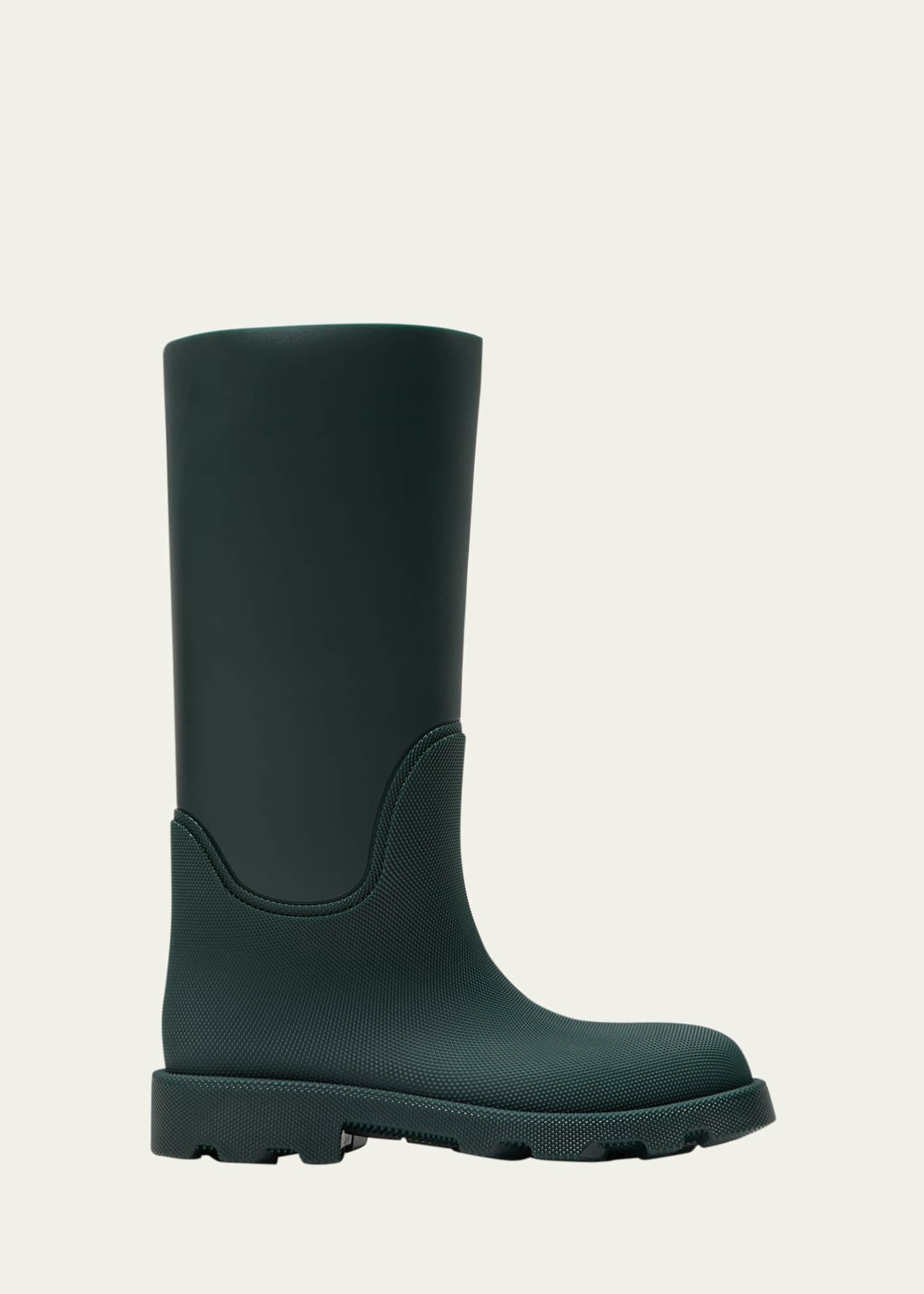 Burberry short online rain boots