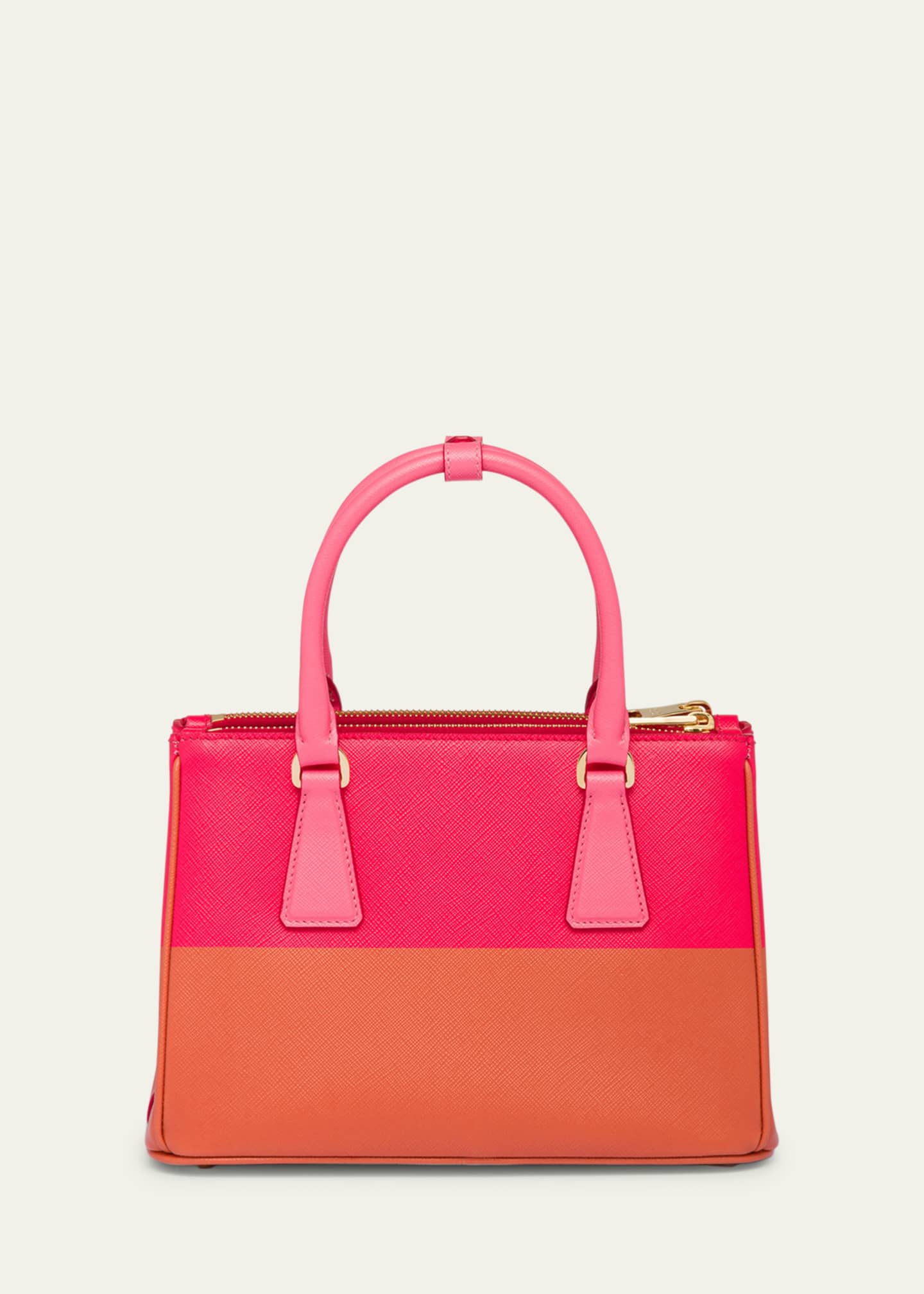 Prada Galleria Small Colorblock Top-Handle Bag Image 3 of 5