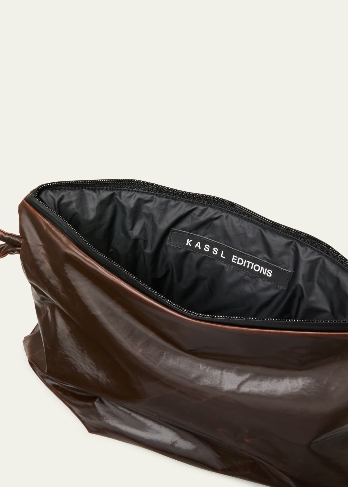 Kassl Skai FauxLeather Pouch Clutch Bag Bergdorf Goodman