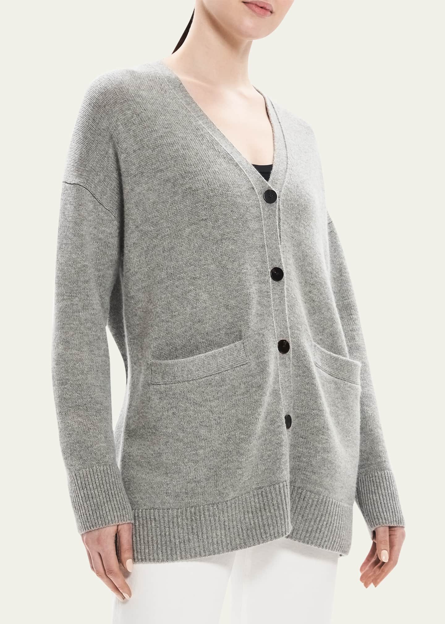 Theory drop shop shoulder cashmere