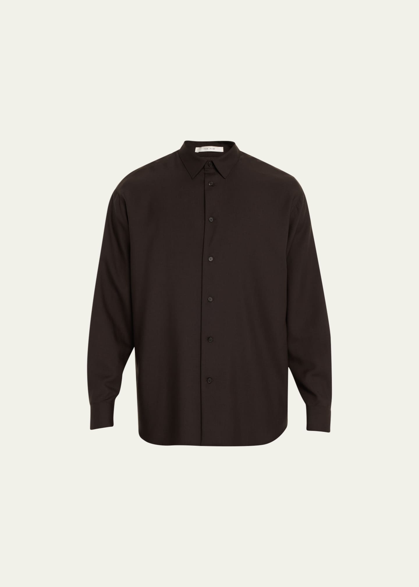 THE ROW Men's Giorgio Cashmere Dress Shirt Image 1 of 5