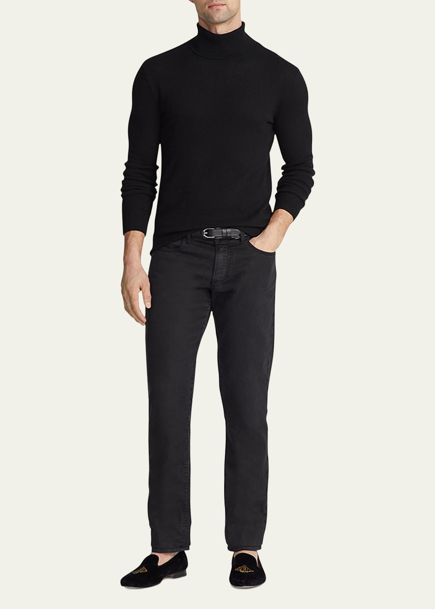 Ralph lauren black turtleneck mens shop