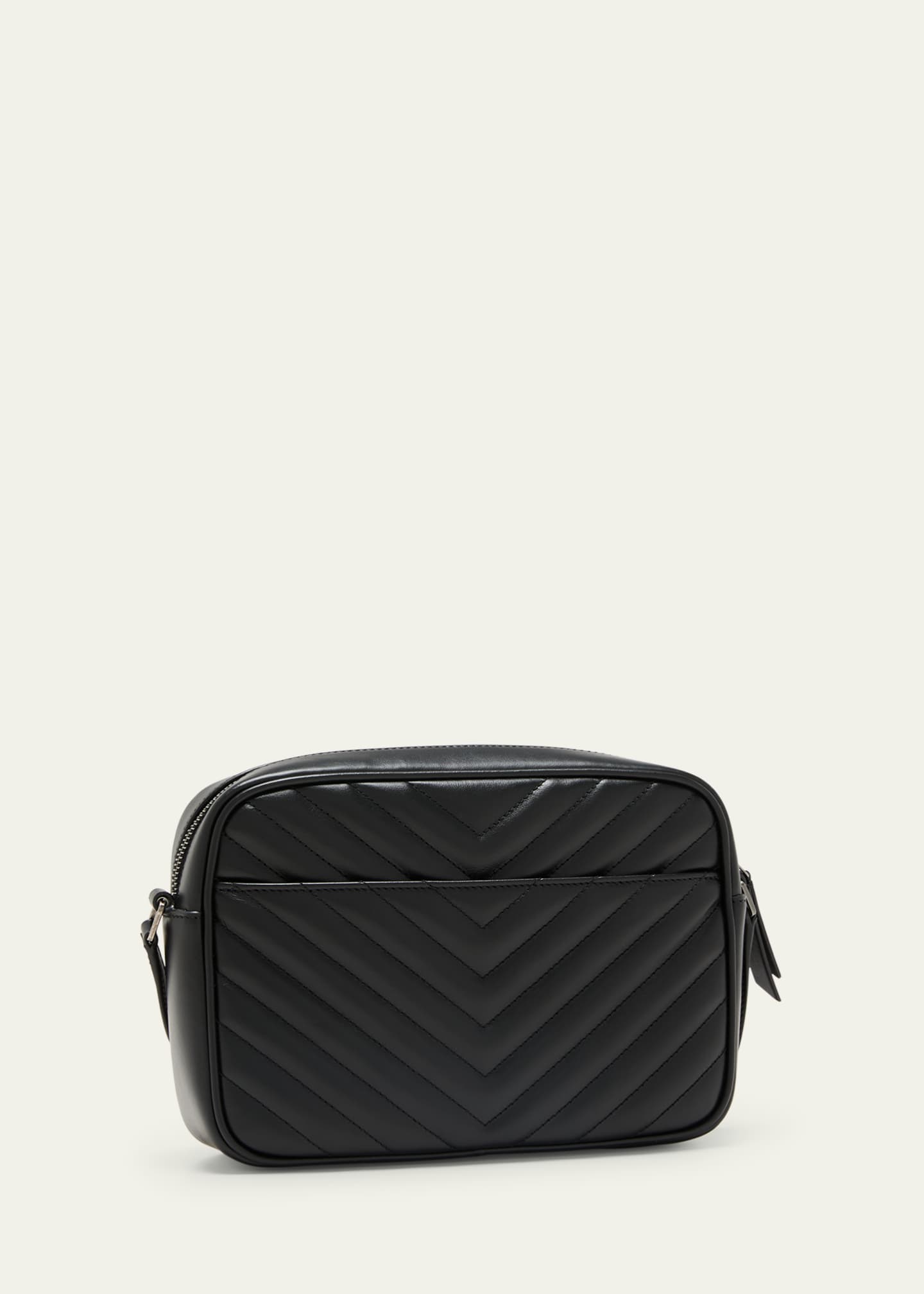 Saint Laurent Lou Medium Camera Crossbody Bag in Quilted Leather Image 3 of 5