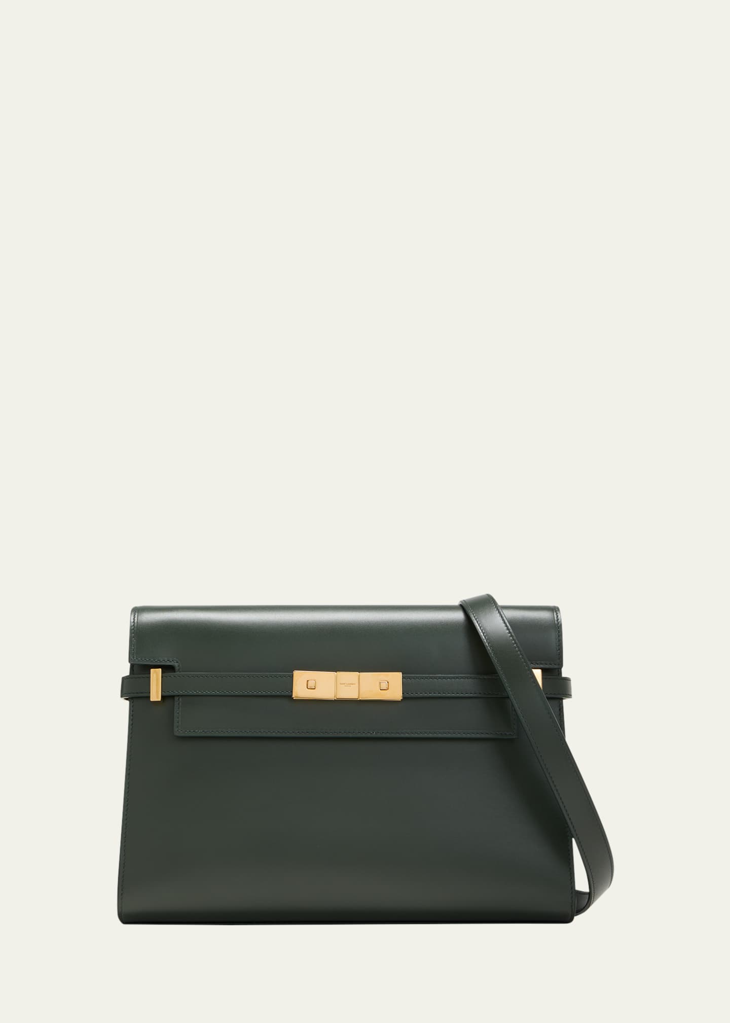 Saint Laurent Manhattan Medium Calfskin Shoulder Bag