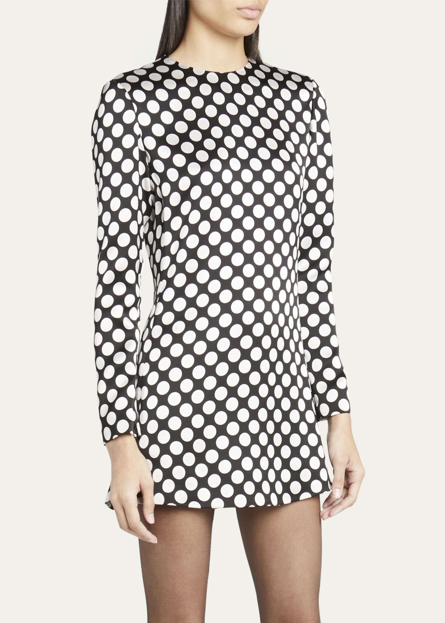 Saint laurent online mini dress