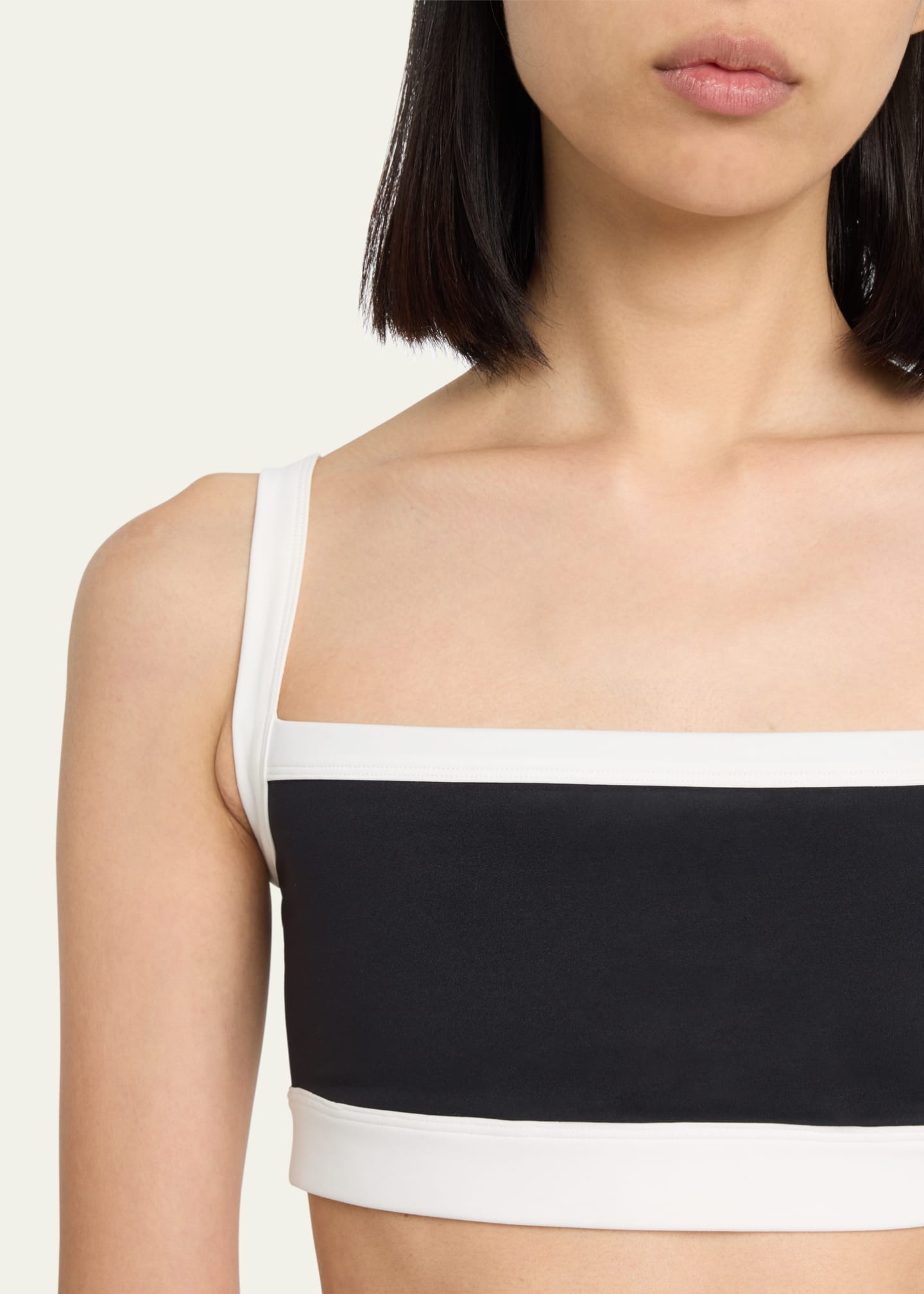 Splits59 Monah Rigor Bra White/Arugula
